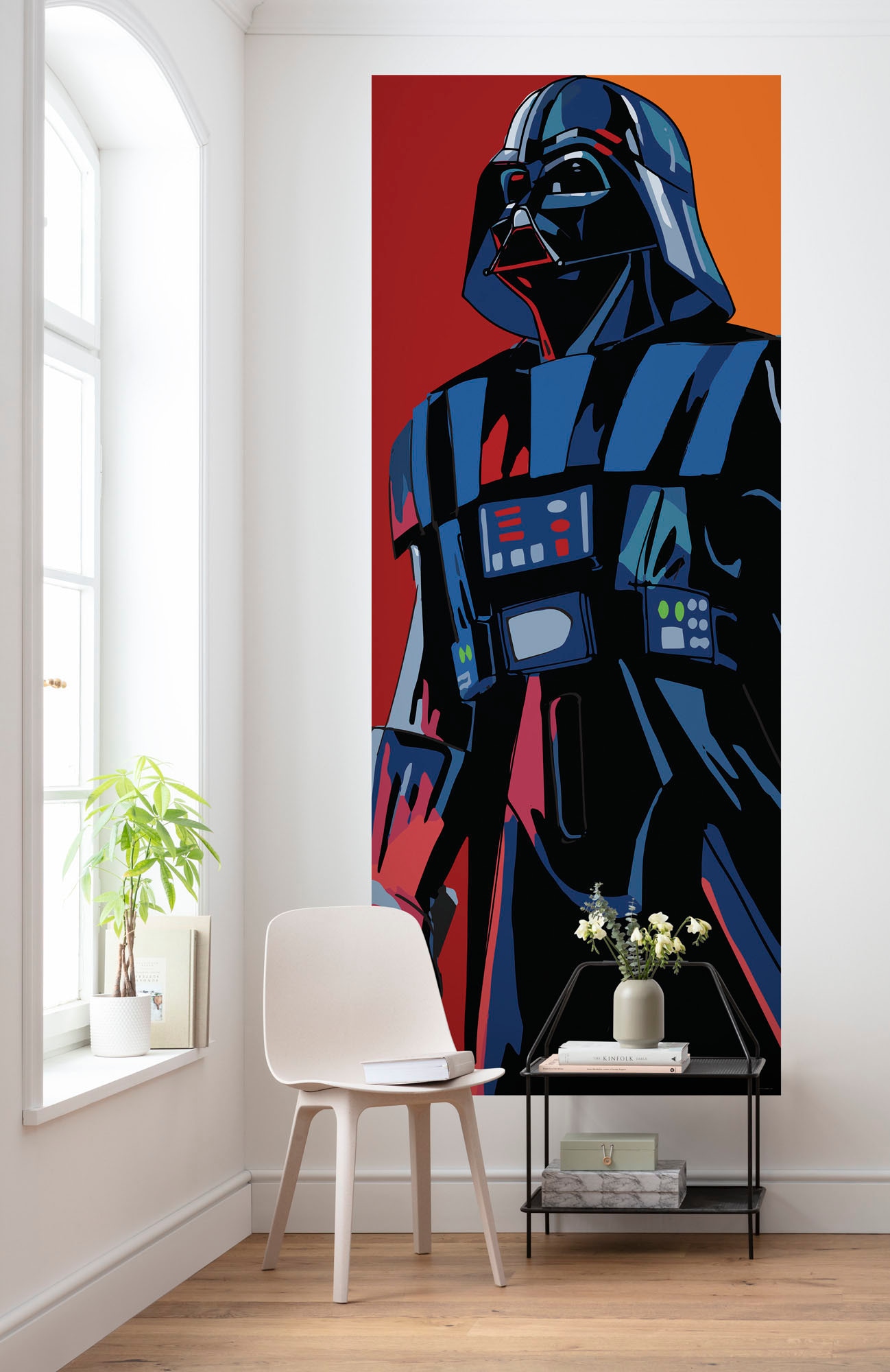Fototapete KOMAR "Digitaldruck Vlies - Cyberart by Vader - Größe 100 x 250 cm", bunt, Rollen: 1