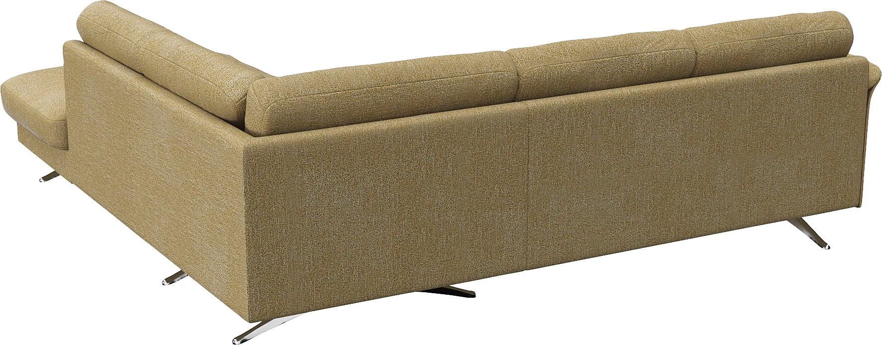 FLEXLUX Ecksofa »Glow, super bequem durch hochwertigem Sitzaufbau mit Federkern, L-Form«, Modernes skandinavisches Design
