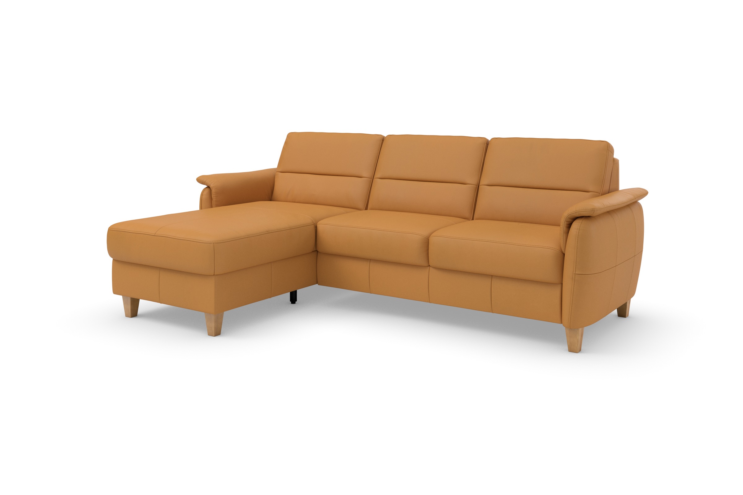 Home affaire Ecksofa »Palmera L-Form, B: 244 cm«, optional Bettfunktion & Bettkasten, Federkern