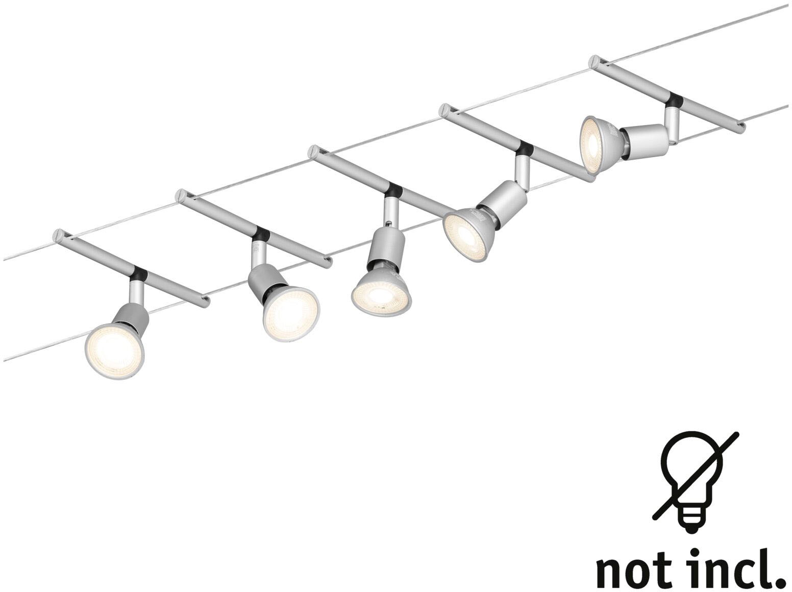 Paulmann LED Deckenleuchte »Salt«, 5 flammig, Leuchtmittel GU 5,3 | ohne Leuchtmittel, GU 5,3