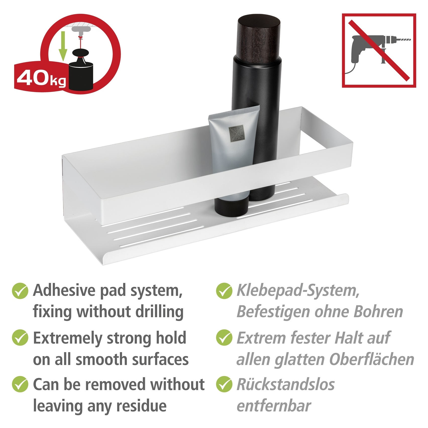 WENKO Badregal »Turbo-Loc® Genova«