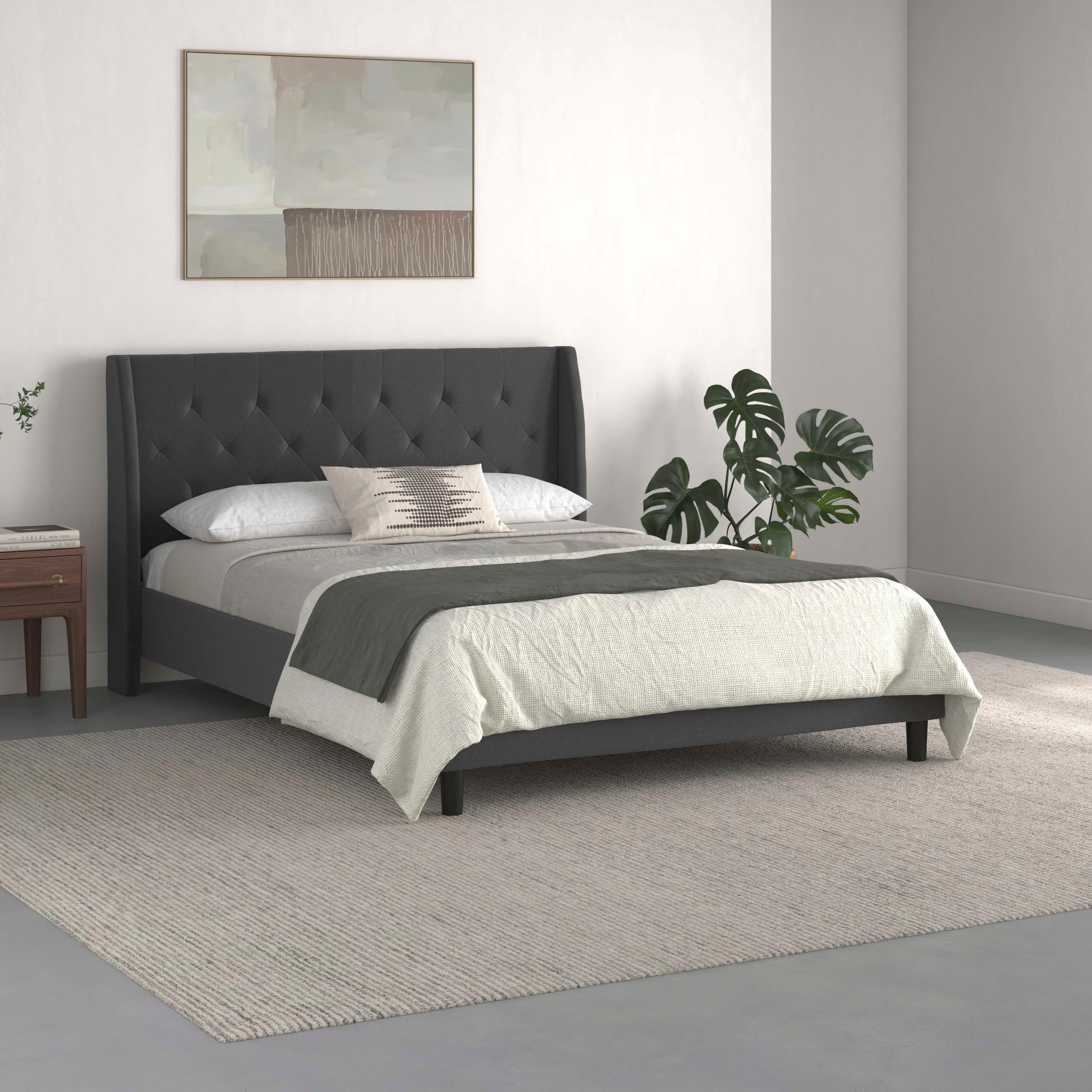 Home affaire Polsterbett »Kempton« 1 Stk. tlg. mit Rautenheftung, gepolster günstig online kaufen