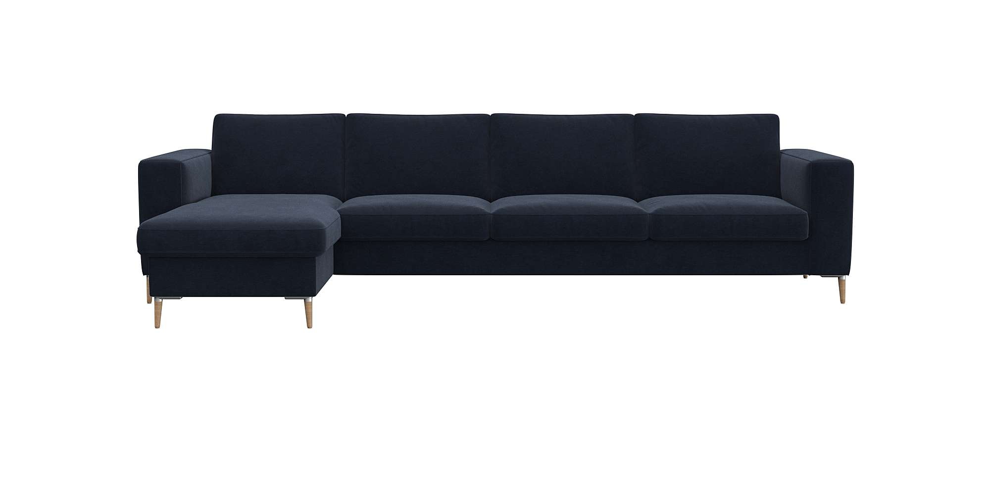 FLEXLUX Ecksofa "Fiore, super Sitzkomfort durch Kaltschaum im Sitz, L-Form" günstig online kaufen