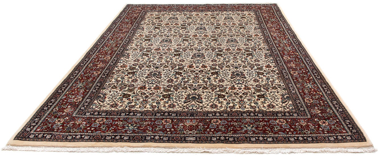 morgenland Wollteppich »Abadeh Medaillon 121 x 77 cm«, rechteckig, 10 mm Hö günstig online kaufen