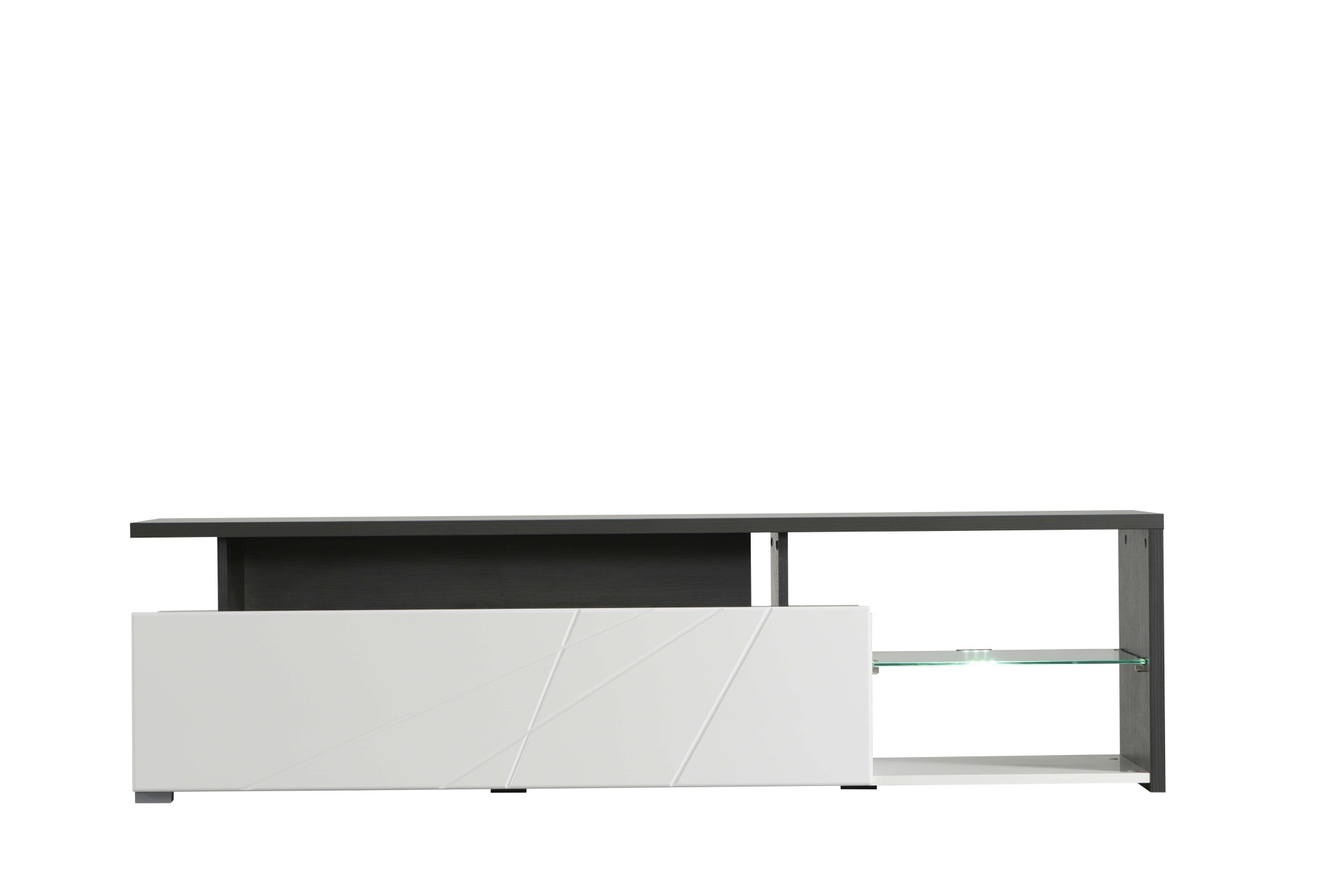 INOSIGN Lowboard »Arctic TV-Board«, TV-Kommode,Br. 170 cm, mit und ohne LED-Beleuchtung,Front mit Fräsung