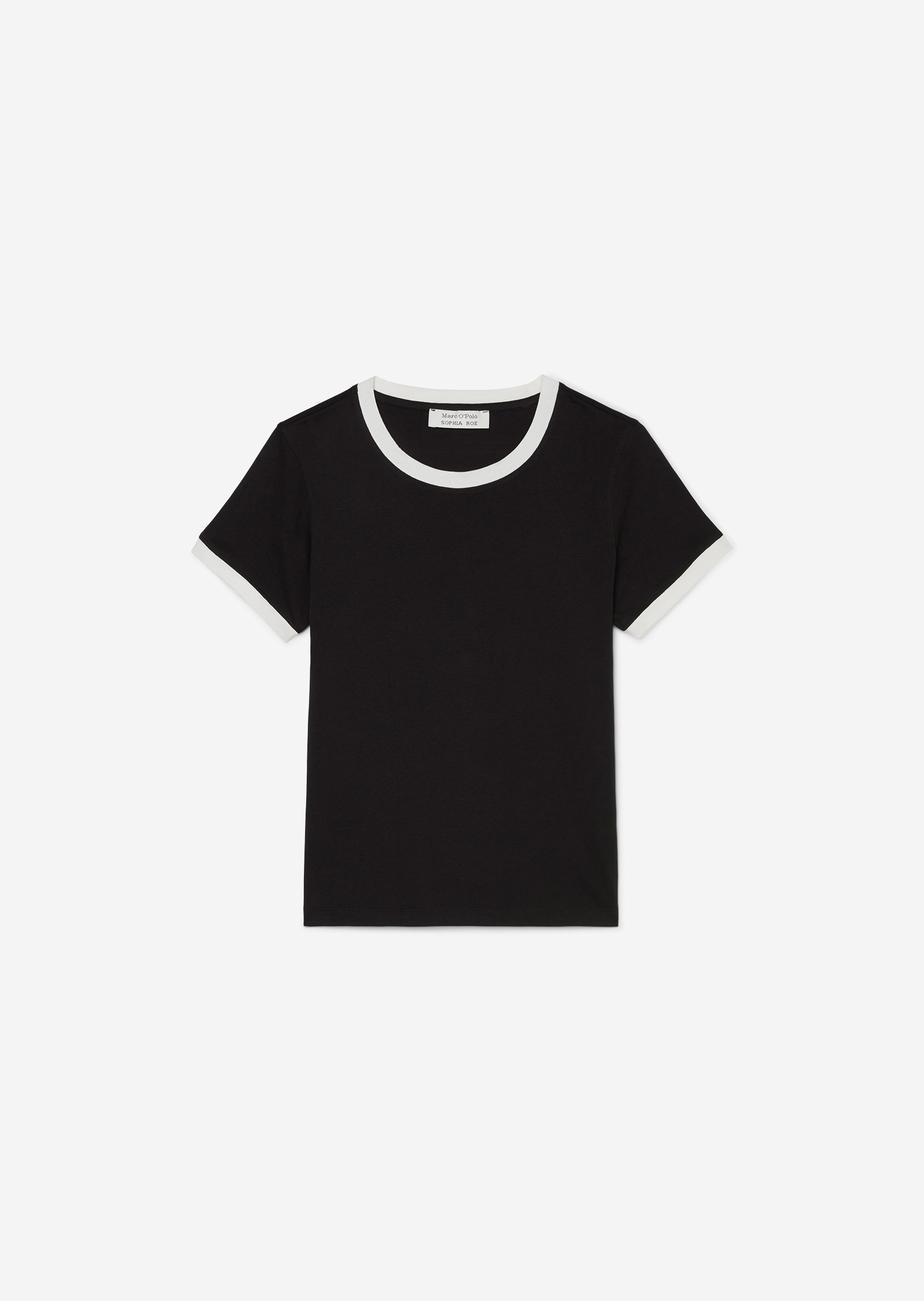 Marc O'Polo T-Shirt »Mix & Match Jersey«, mit Kontrast-Details
