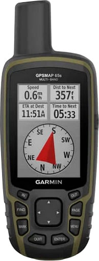 GARMIN Outdoor-Navigationsgerät »GPSMAP 65s« ( ) schwarz