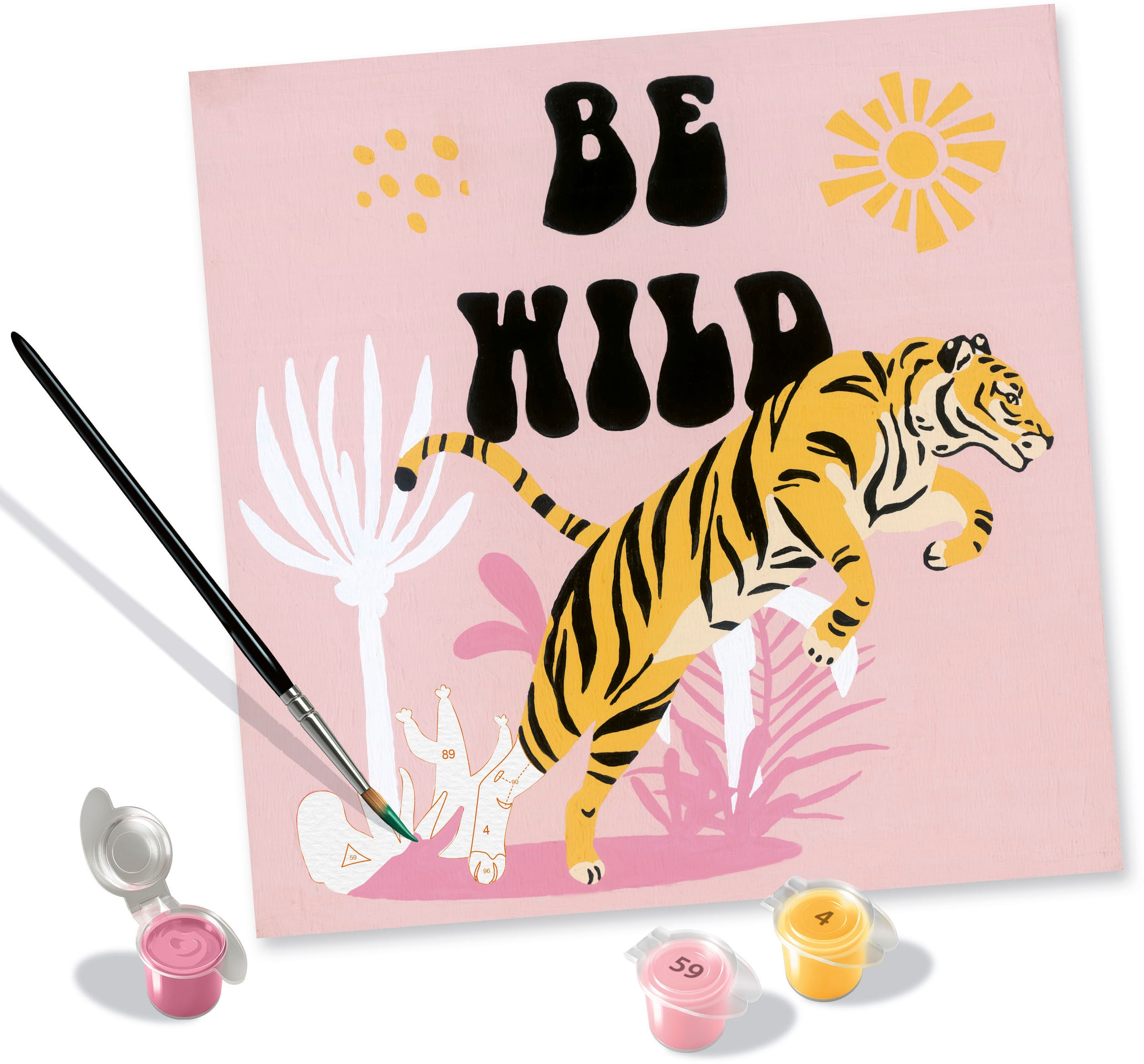 Ravensburger Malen nach Zahlen »CreArt, Be Wild«, Made in Europe
