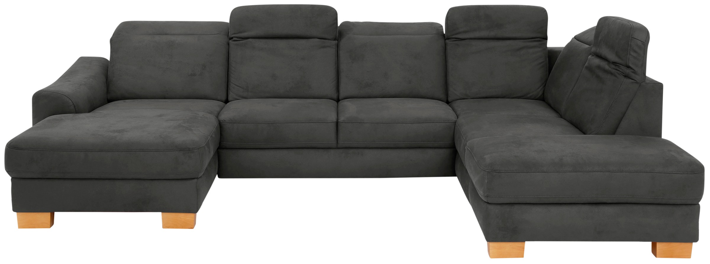 Home affaire Wohnlandschaft »Dundee U-Form« wahlweise mit Kopfteilverstellu günstig online kaufen