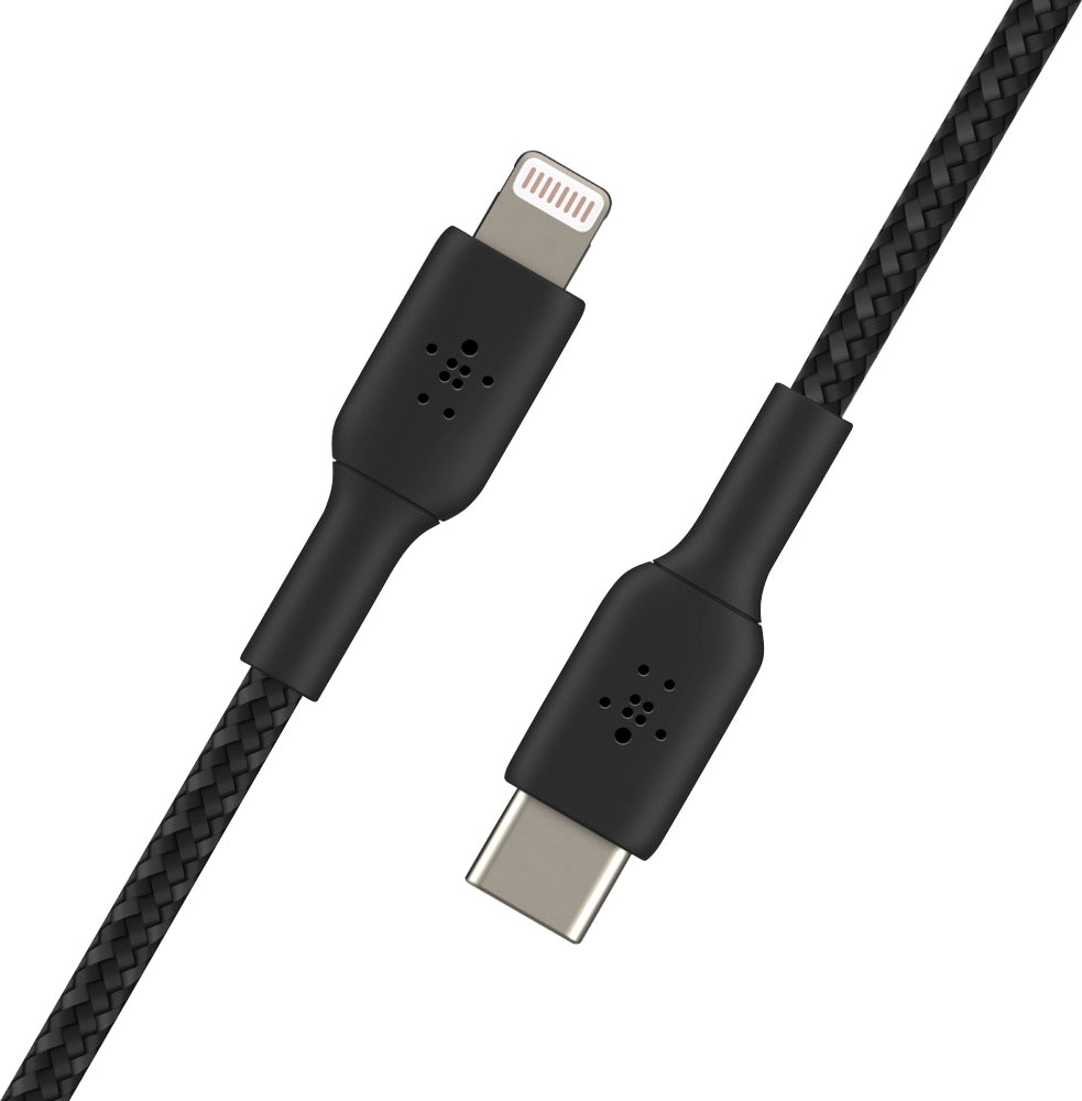 Belkin Smartphone-Kabel »Lightning/USB-C Kabel ummantelt mfi 1m«, Lightning-USB-C, 100 cm