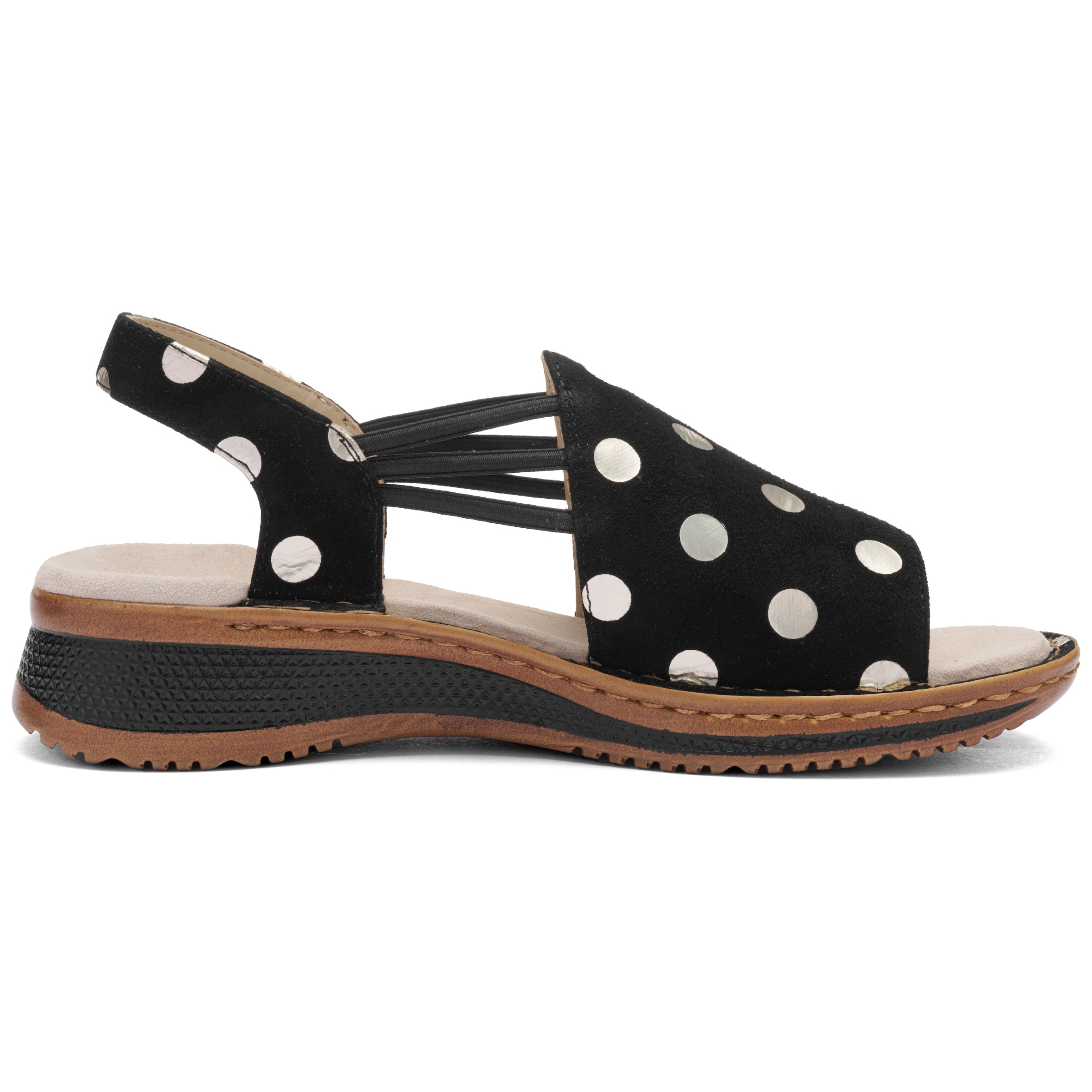 Ara Riemchensandale »HAWAII«  , Sommerschuh, Sandalette, Keilabsatz, mit Stretch-Bänder, G-Weite