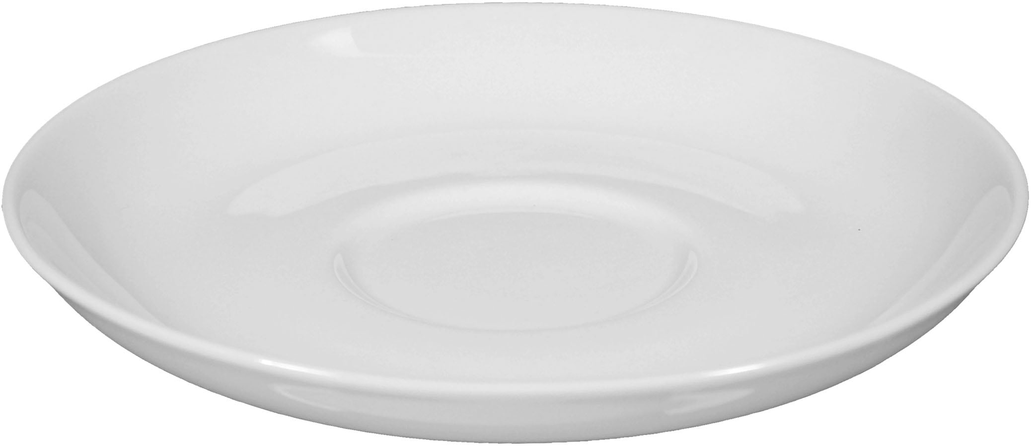 Seltmann Weiden Kombiservice »Geschirr-Set, 42 Teile, Rondo/Liane Weiß«, (Set, 42 tlg., je6x Frühstücks-,Speise-,Suppenteller,Dessertschale,Kaffeetasse,Becher), Geschirr, Service, Made in Germany, 42 Teile, für 6 Personen