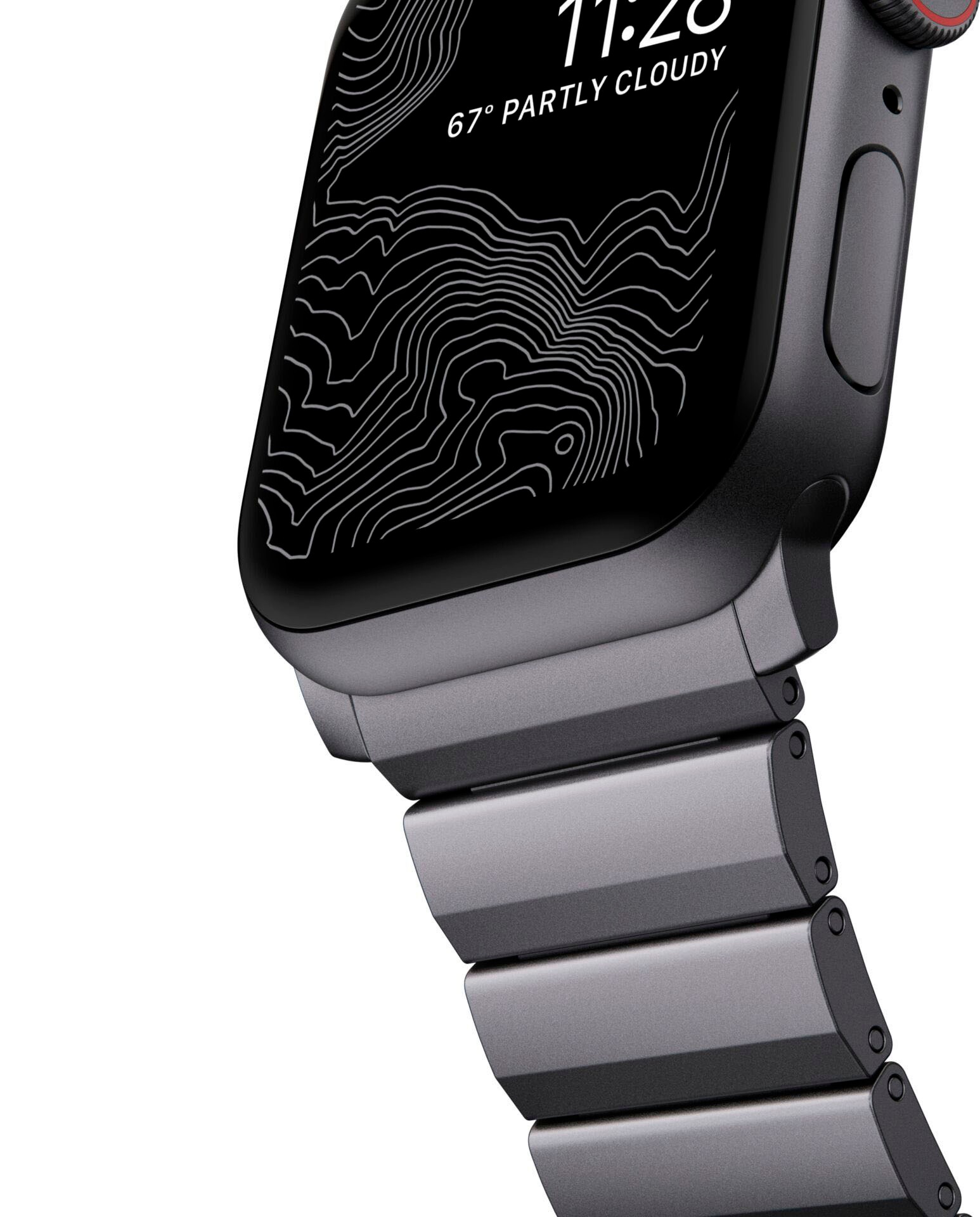 Nomad Smartwatch-Armband »Strap Aluminum 42/44/45/49mm«