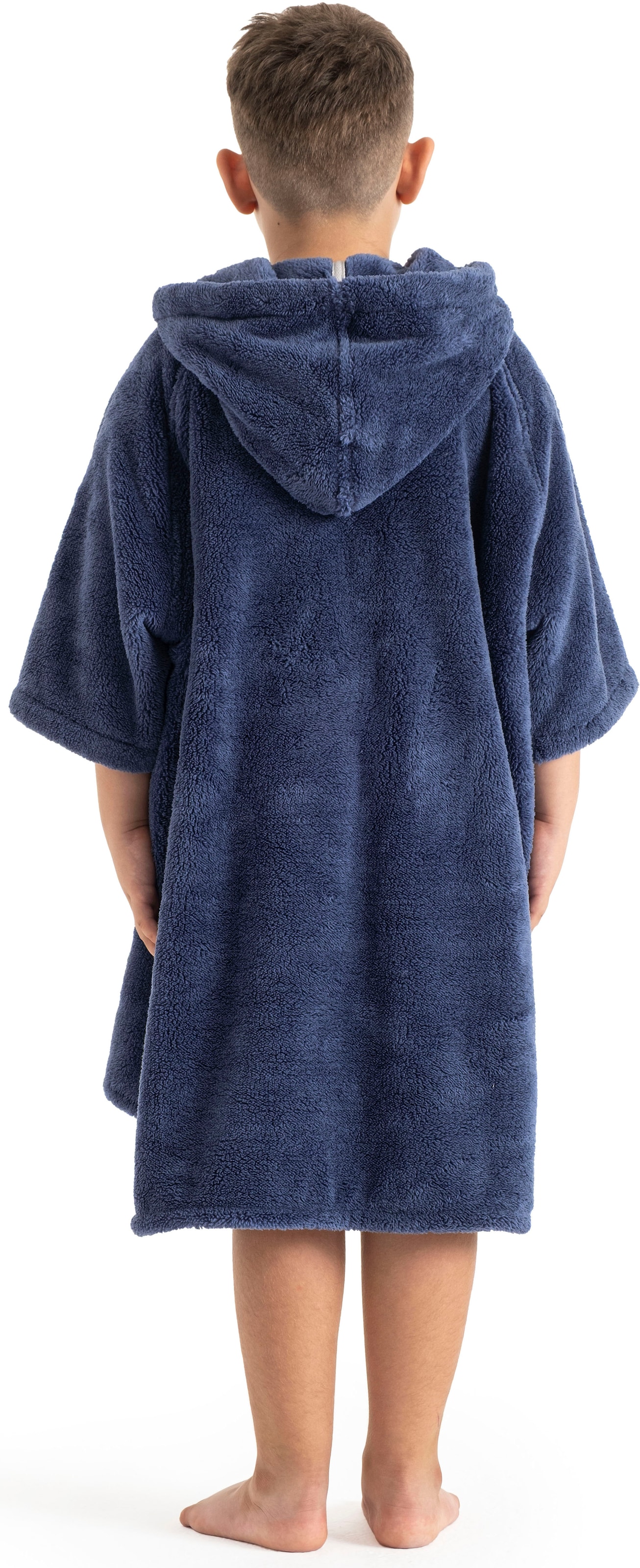 OTTO home Badeponcho »Lillou, für Kinder, ideal für Urlaub oder im Schwimmbad« 1 Stk. weich und kuschelig, Fleece, plüsch, Surfponcho