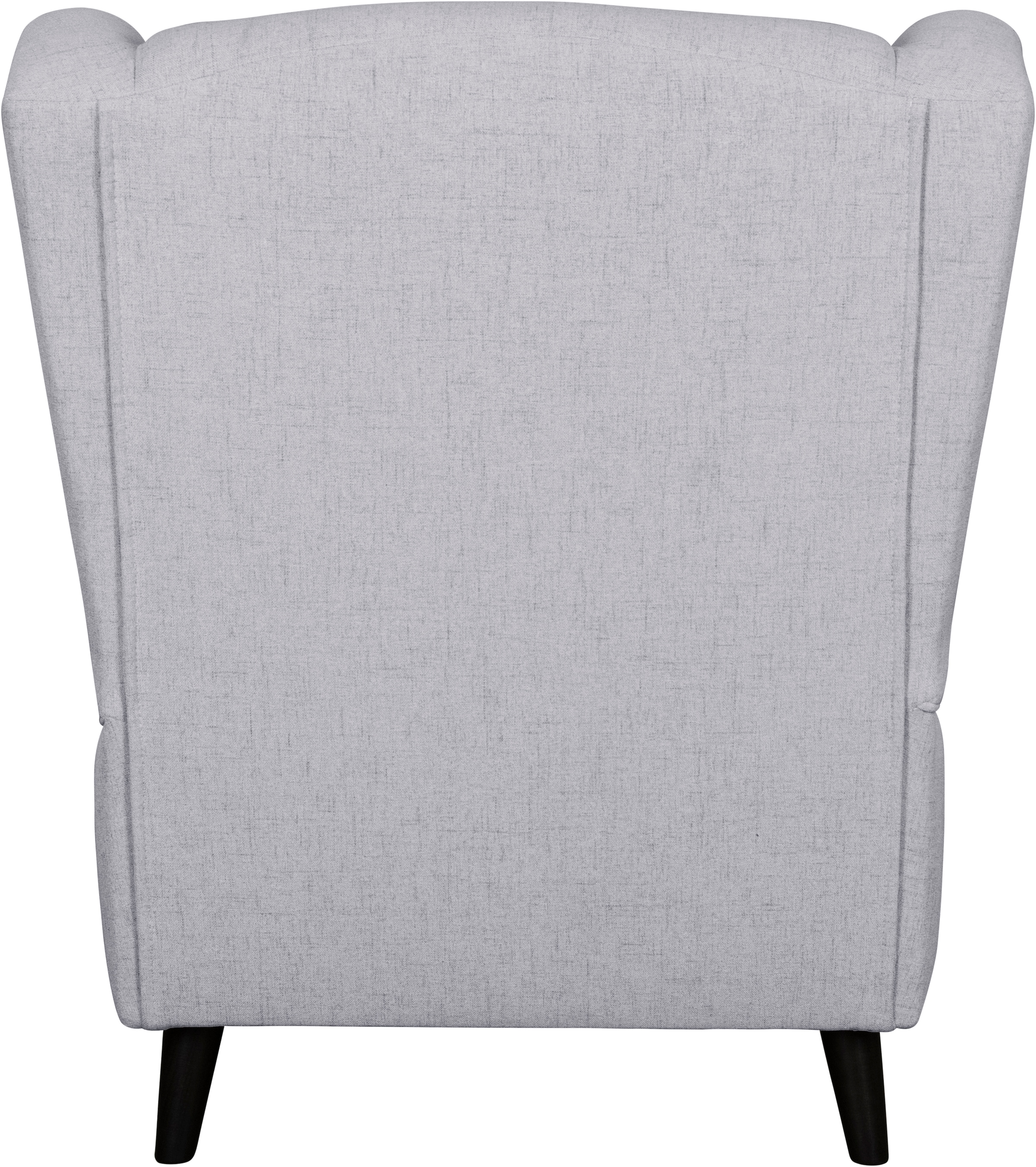 Home affaire Sessel »Ohrensessel CHISTELLE, wahlweise mit Polsterhocker«, mit Wellenunterfederung, Maße: B/T/H: 81/87/99 cm