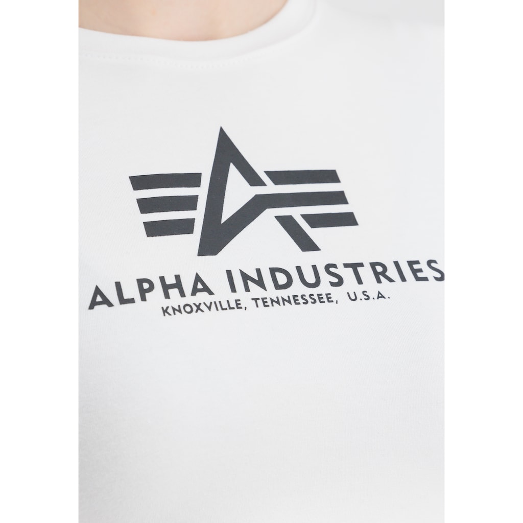Alpha Industries Longsleeve »ALPHA INDUSTRIES Women - Longsleeves Basic Cropped LS Wmn«