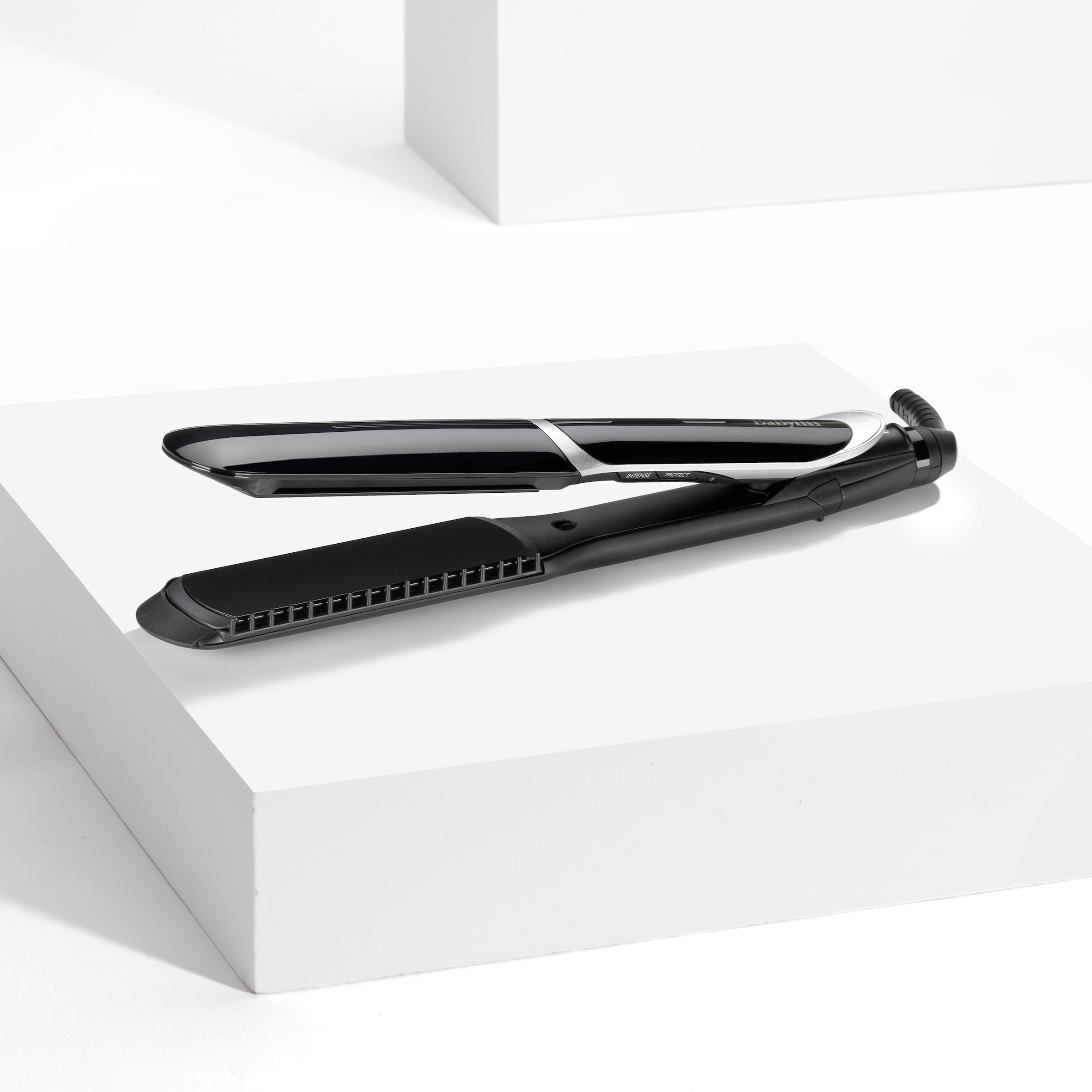 BaByliss Glätteisen »BaByliss Sleek Control Wide Glätteisen extra breit, Keramik, ST397E« Ionen-Technologie, 6 Temperaturstufen 140–235 °C, abnehmbarer Kamm
