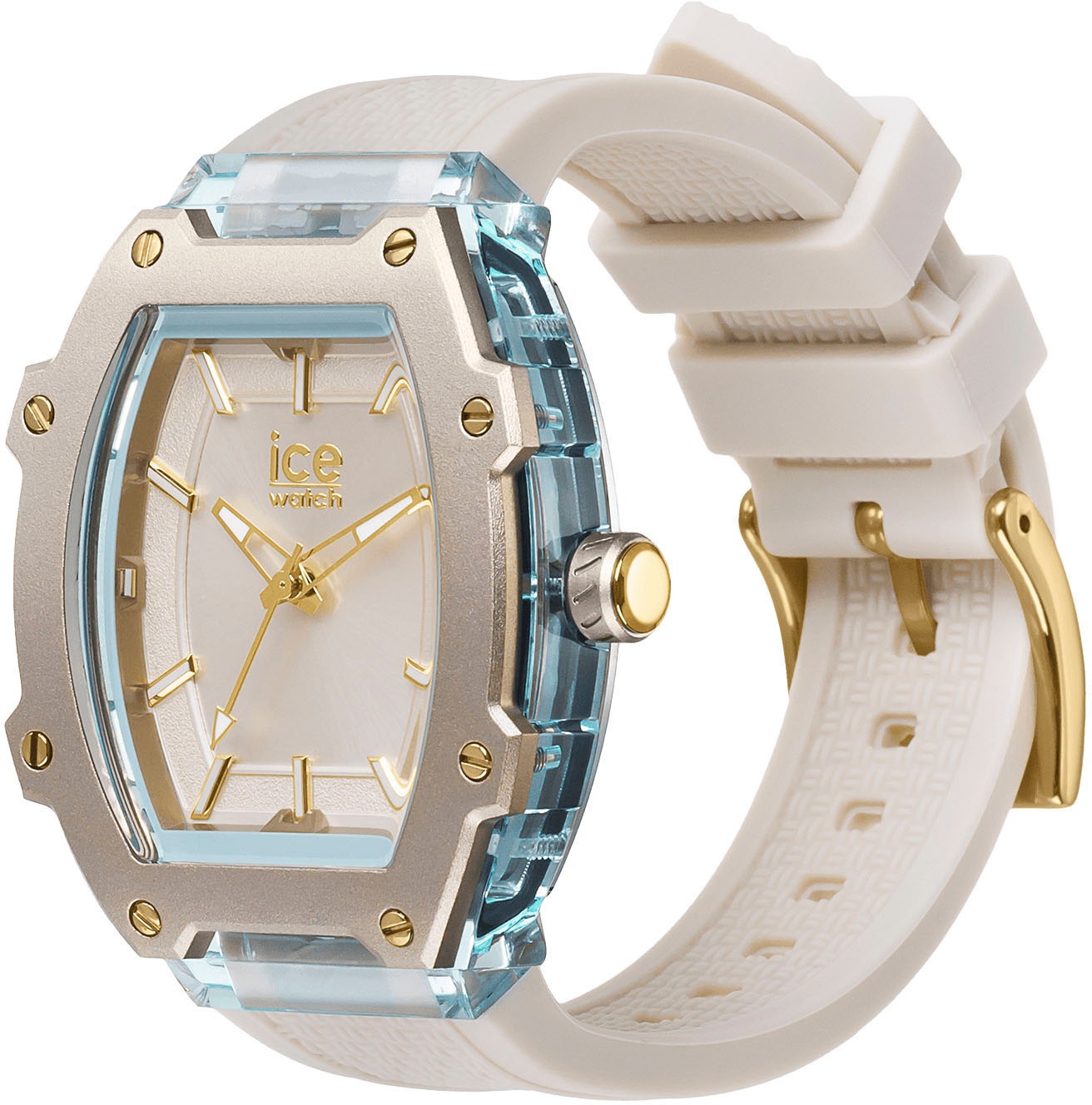 ice-watch Quarzuhr »ICE boliday - Women - Plastic - Small - 3H«, Armbanduhr, Damenuhr, Silikonarmband, analog