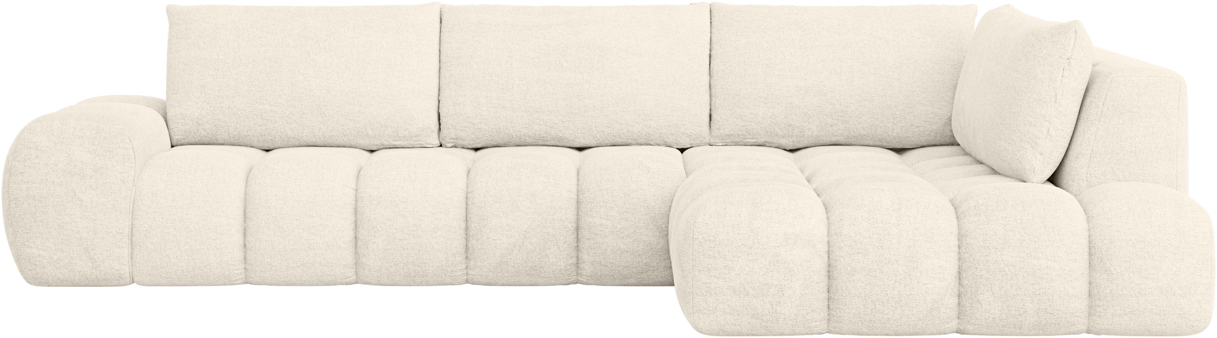 INOSIGN Ecksofa »AZITA Designsofa, elegant und bequem L-Form, Bubble-Optik« günstig online kaufen