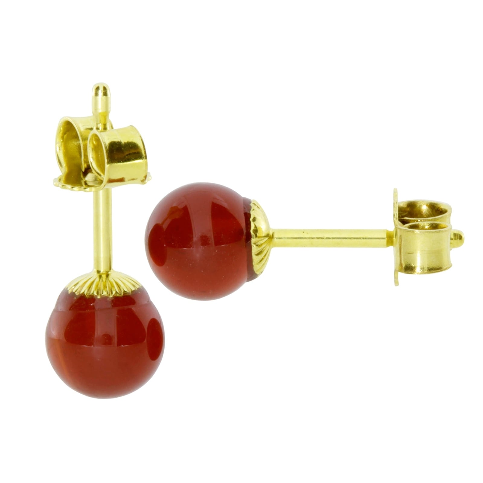 OSTSEE-SCHMUCK Paar Ohrstecker »Ostsee-Schmuck Ohrstecker Kugel 5 mm Ohrstecker Kugel 5 mm«