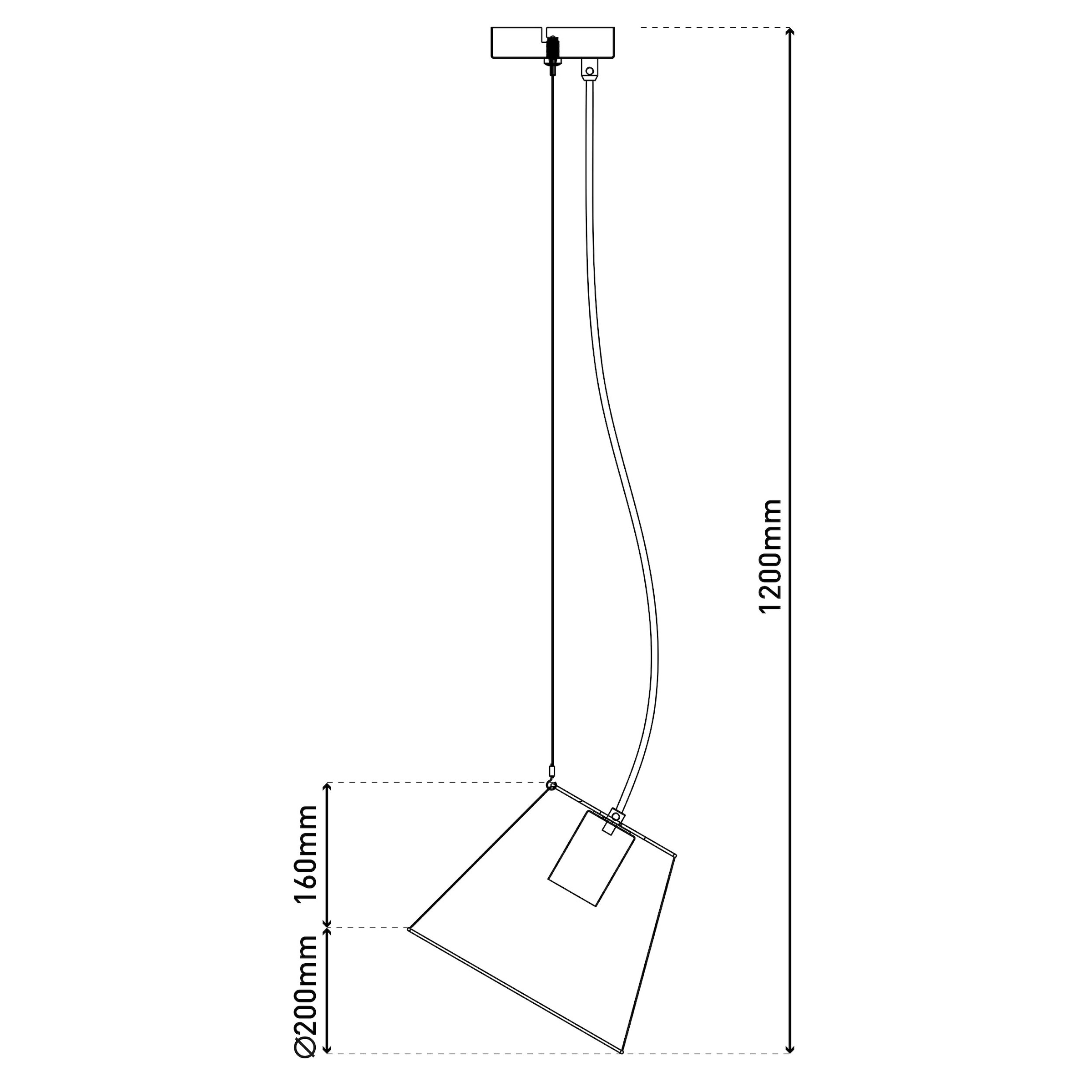 näve Pendelleuchte »Korie« E27 1 Stk. Metallgeflechtschirm, 1x E27, Gesamthöhe 120cm, Pendellänge 100cm
