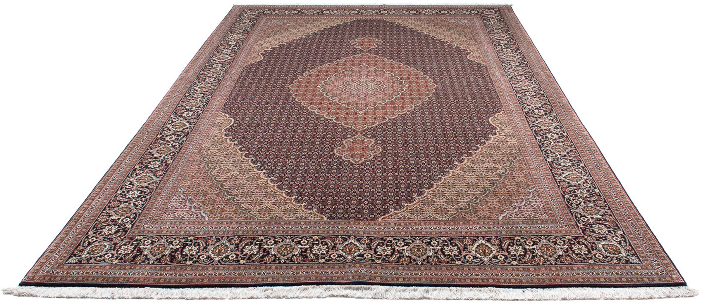 morgenland Orientteppich »Perser - Täbriz - Royal - 315 x 204 cm - dunkelbl günstig online kaufen