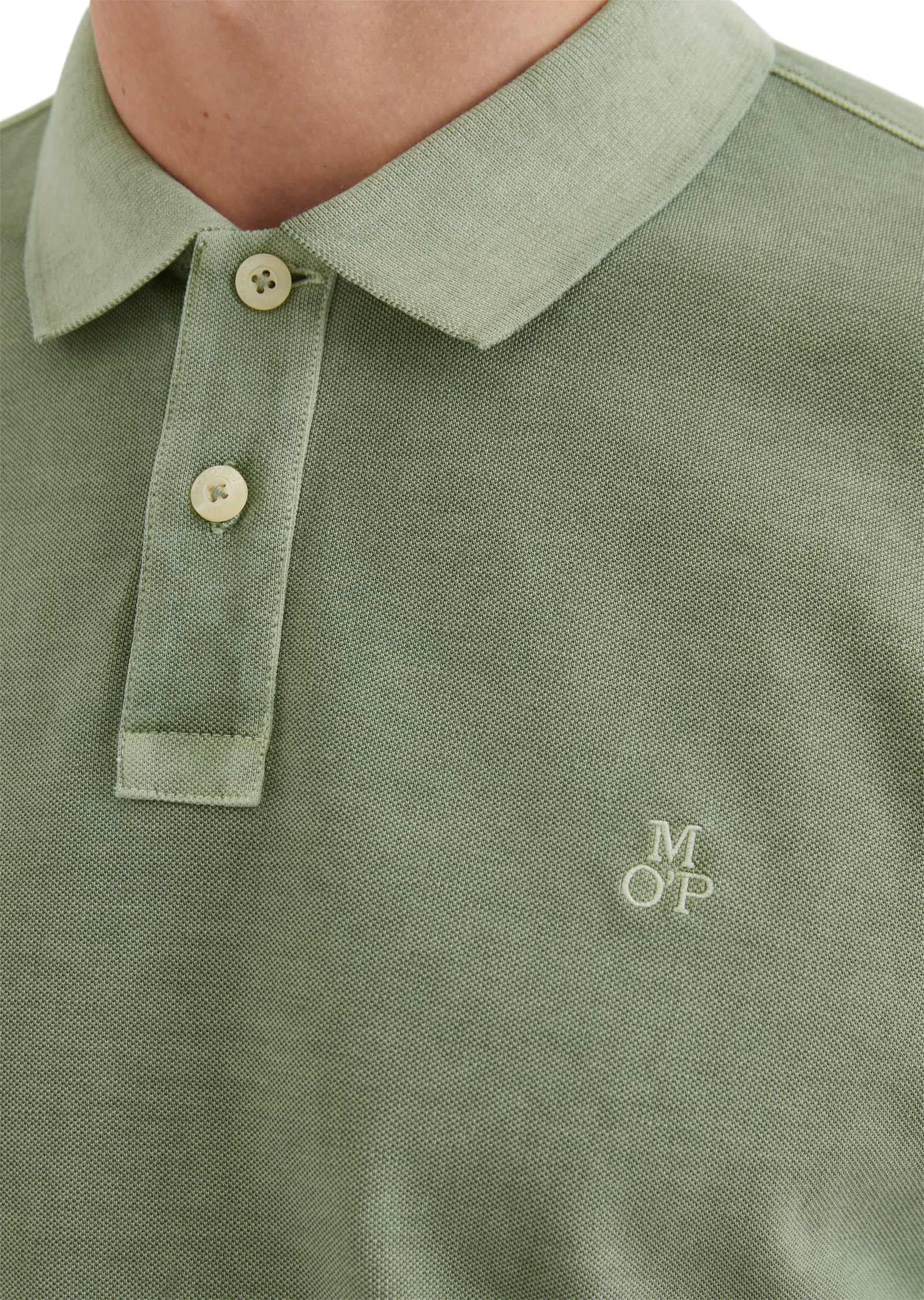 Marc O'Polo Poloshirt, (MOP casual men POLOshirt), aus Pique