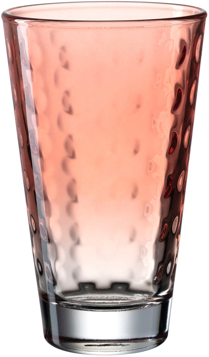 LEONARDO Longdrinkglas »OPTIC«, (Set, 6 tlg.), 300 ml, 6-teilig