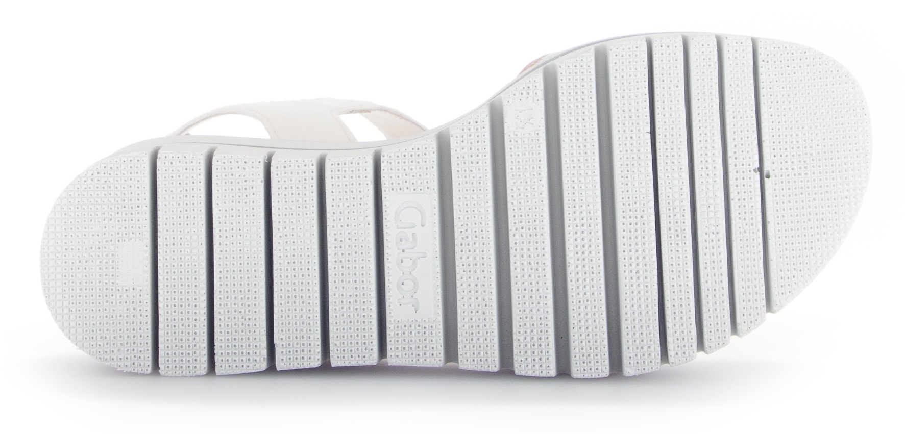 Gabor Keilsandalette  , Plateau, Riemchensandale, Sommerschuh mit Fersenpolsterung