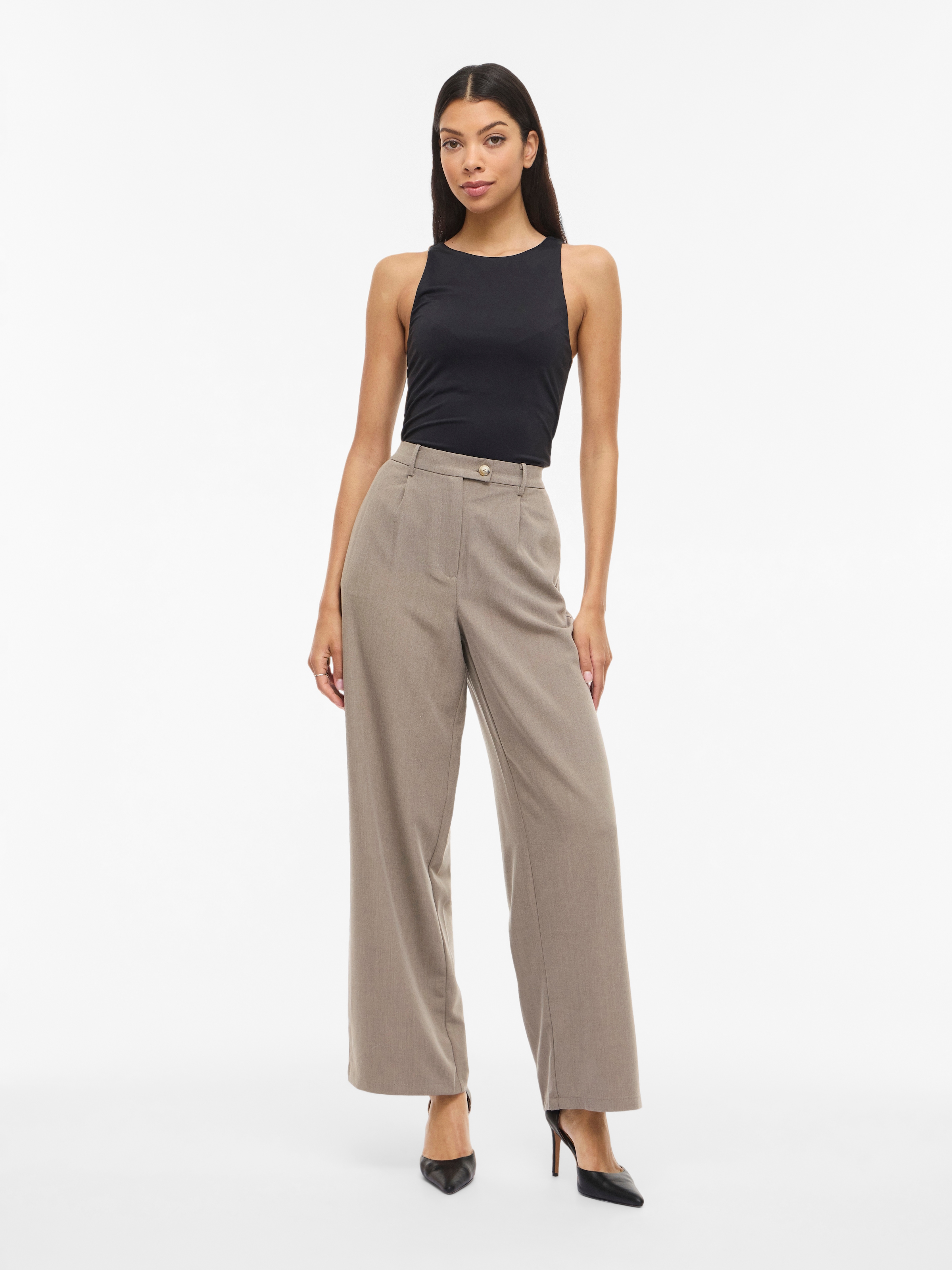 Vila Anzughose »VISIFFE HW WIDE PANTS - NOOS«