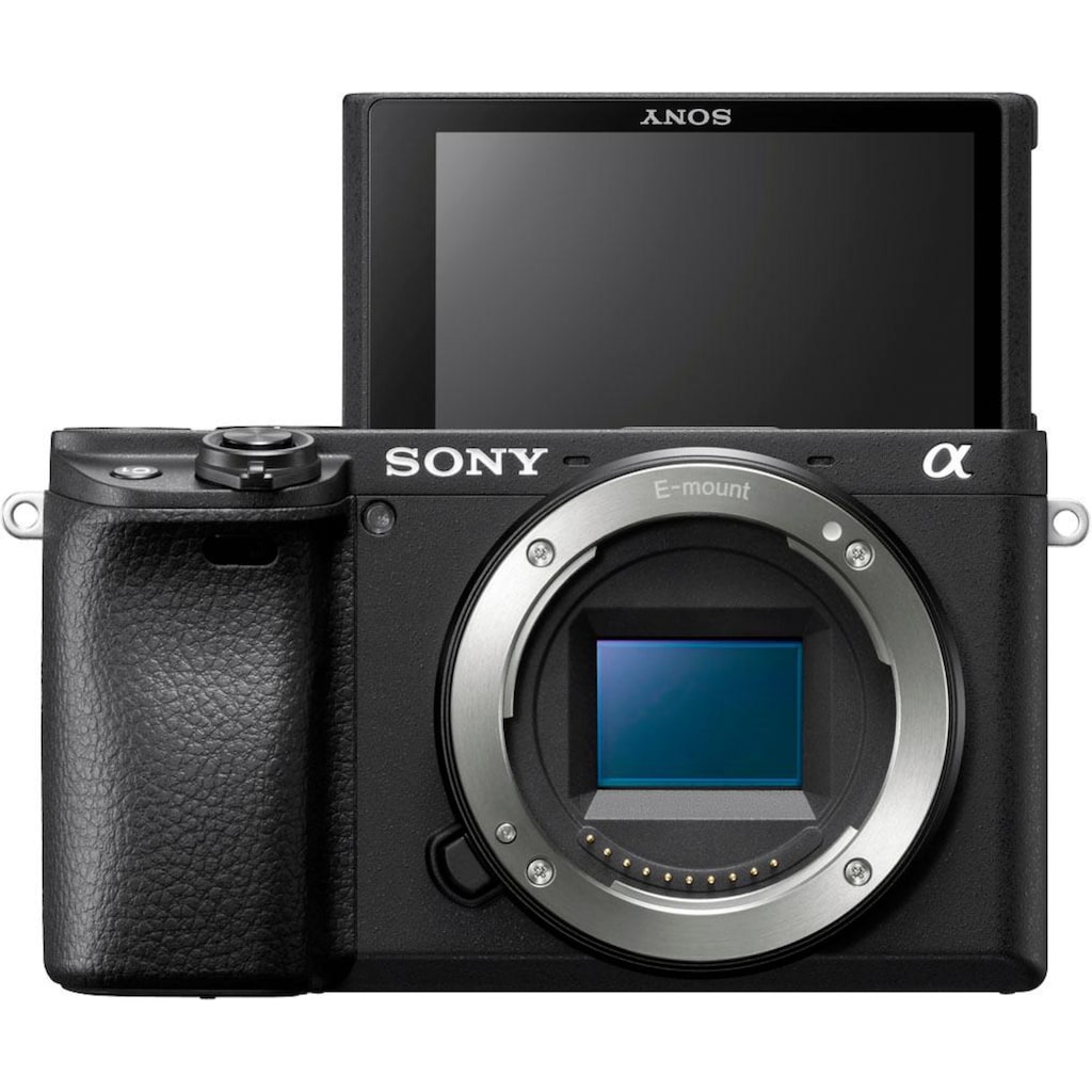 Sony Systemkamera »ILCE-6400LB - Alpha 6400 E-Mount«, 24,2 MP, Bluetooth-WLAN (Wi-Fi)-NFC