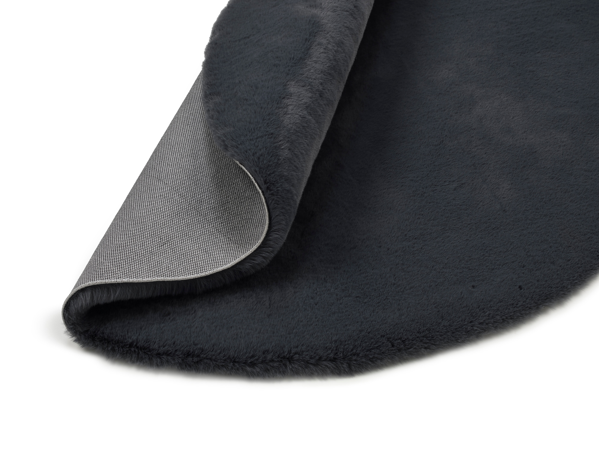 OCI DIE TEPPICHMARKE Teppich »ROCKY SOFT«, rund, 35 mm Höhe, Kunstfell, weich, kuschelig, maschinell gewebt, waschbar