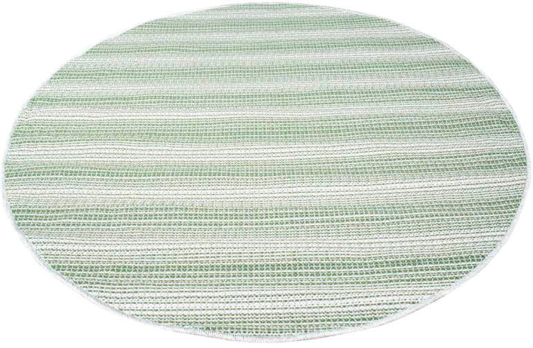 Carpet City Outdoorteppich »PALM3471« rund 5 mm Höhe Wetterfest & UV-bestän günstig online kaufen