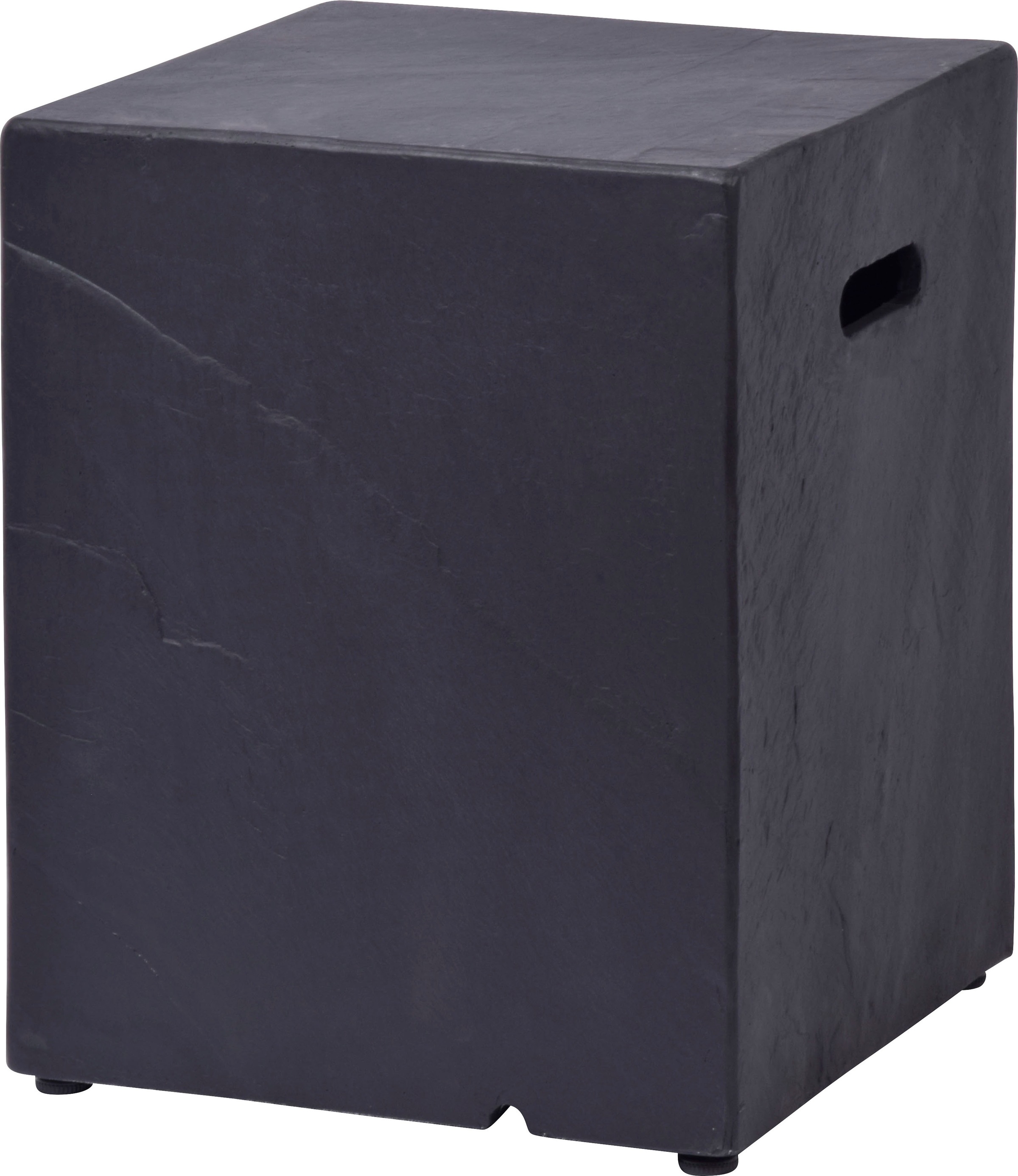 DOBAR Gartenbox »Escondo« Gasflaschenschrank, BxTxH: 40x40x51, 5 cm schwarz