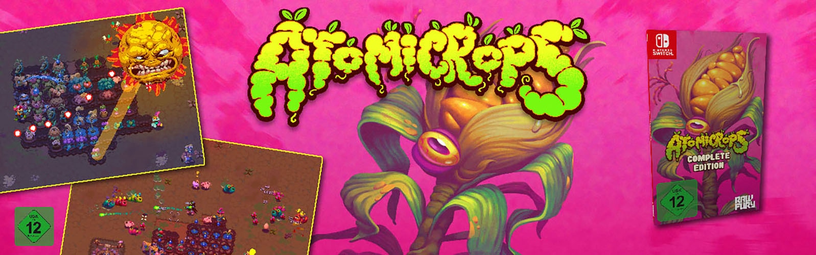 Headup GmbH Spielesoftware »Atomicrops« Nintendo Switch