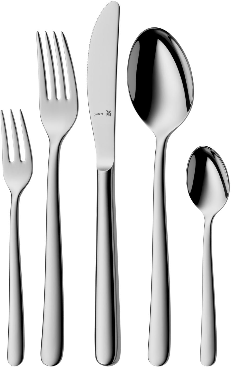 WMF Besteck-Set »Kult Plus«, (Set, 66 tlg.), ergonomisch, Cromargan protect