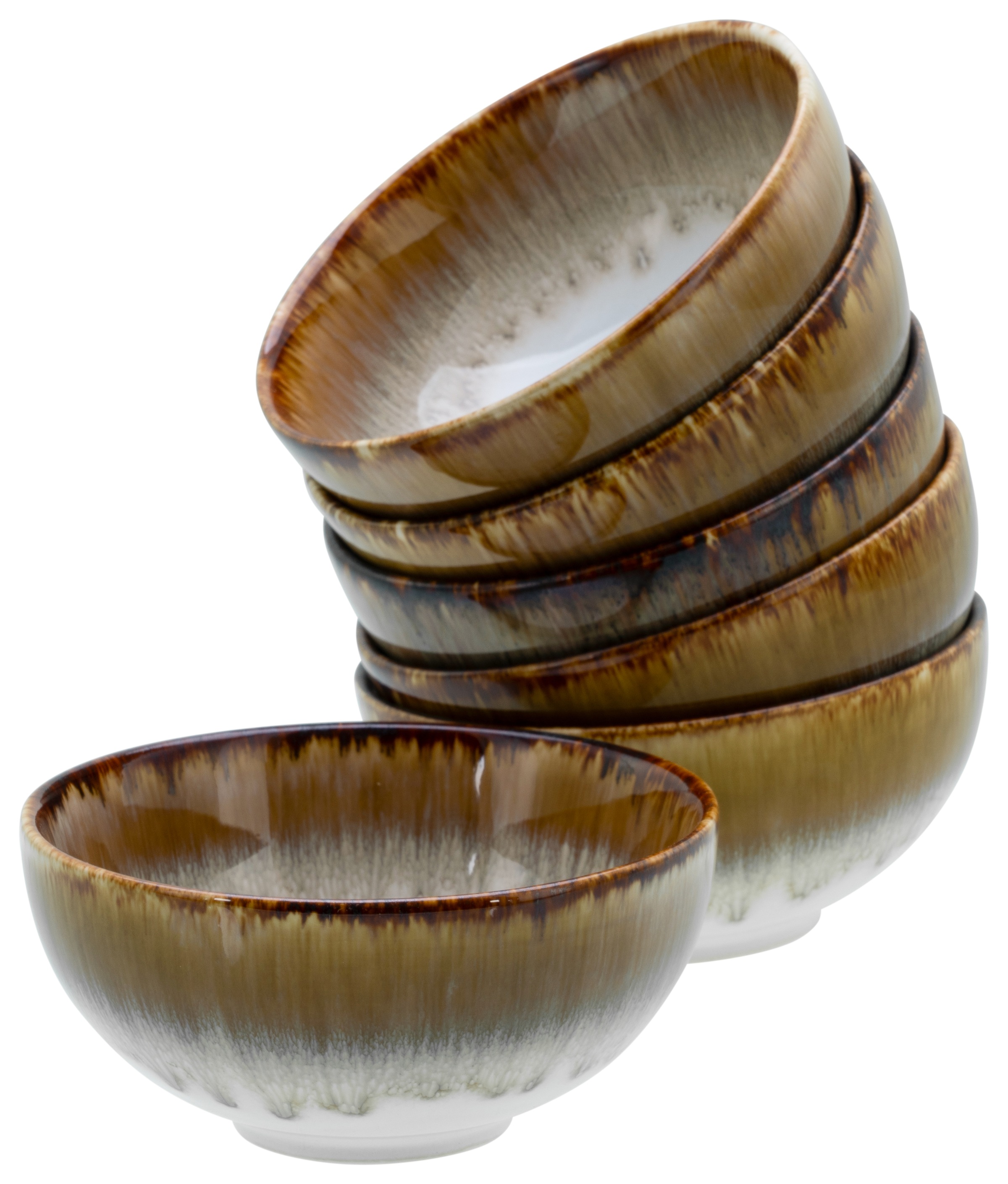 CreaTable Dipschale »Cascade, Schale 6-tlg« 6 Stk. aus Steinzeug Rekativgla günstig online kaufen