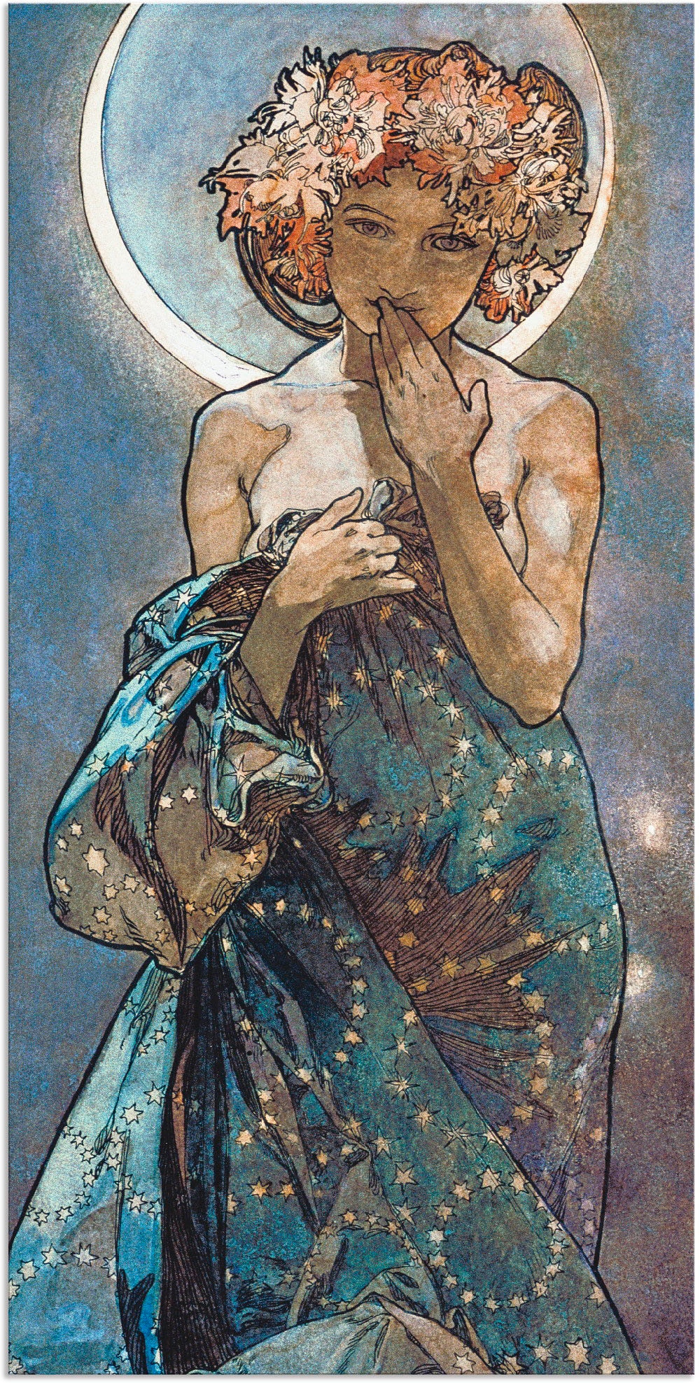 Artland Wandbild »Sterne Der Mond 1902«, Frau, (1 St.), als Alubild, Outdoo günstig online kaufen