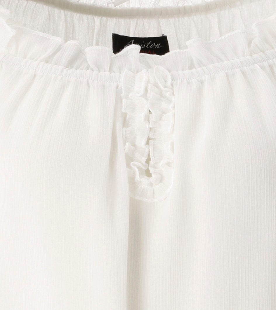 Aniston CASUAL Schlupfbluse aus strukturiertem Chiffon