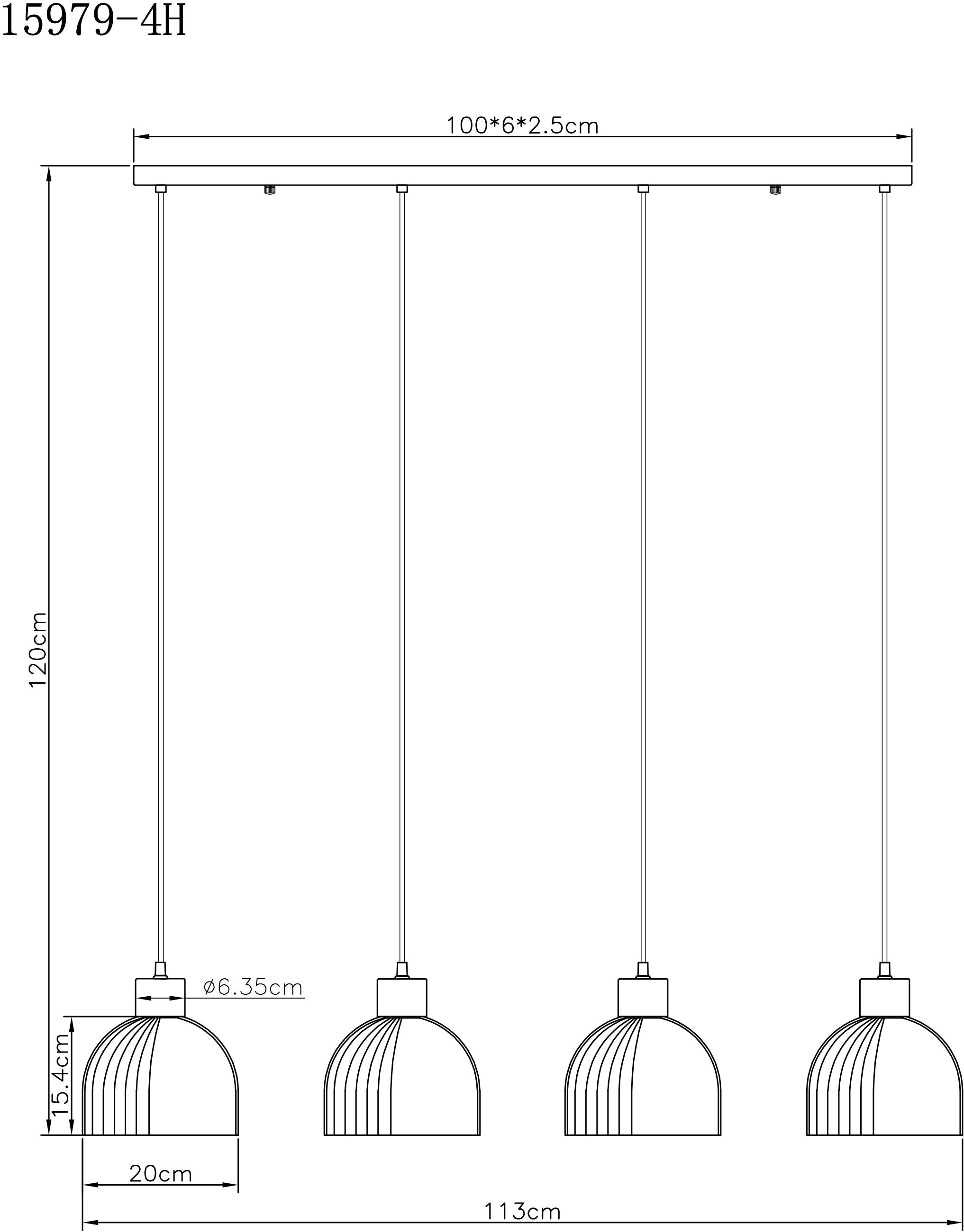 GLOBO LIGHTING Hängeleuchte »SWANSON« E27 1 Stk. Hängeleuchte mit Glas amber, warmes Licht, stilvoll elegant