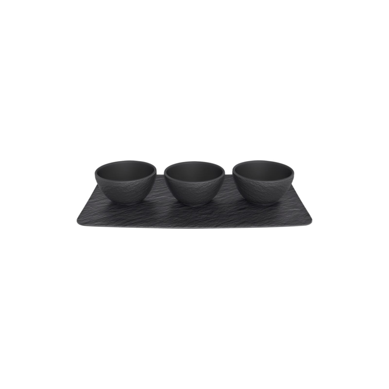 Villeroy & Boch Dipschale »Dipschälchen-Set Manufacture Rock 3er Set schwar günstig online kaufen