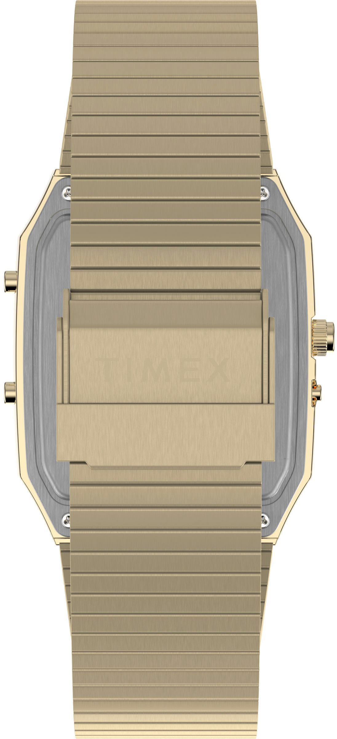 Timex Quarzuhr »REISSUE«, Armbanduhr, Herrenuhr, Damenuhr,digital,Edelstahlarmband