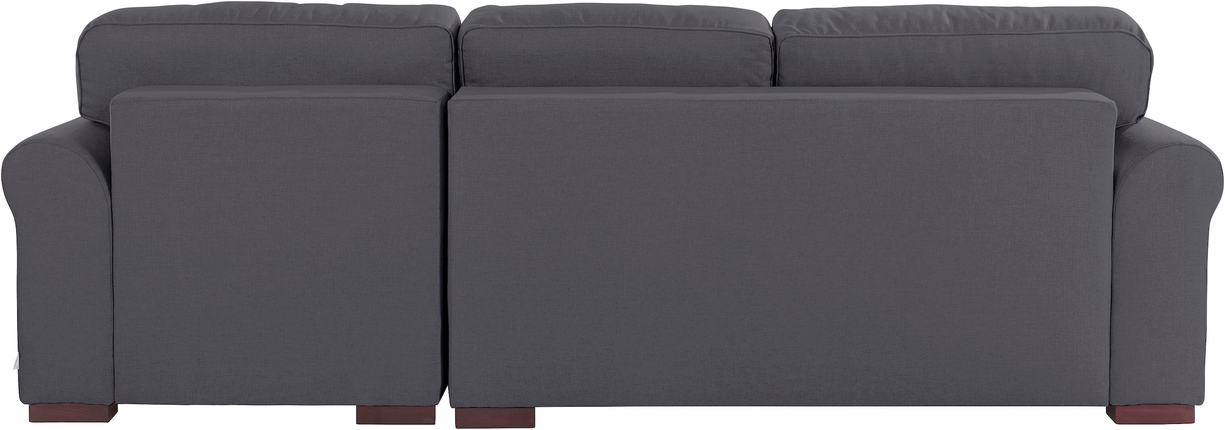 Home affaire Ecksofa »Broughton L-Form«, weicher Sitzkomfort, incl. 4 Zierkissen, Keder