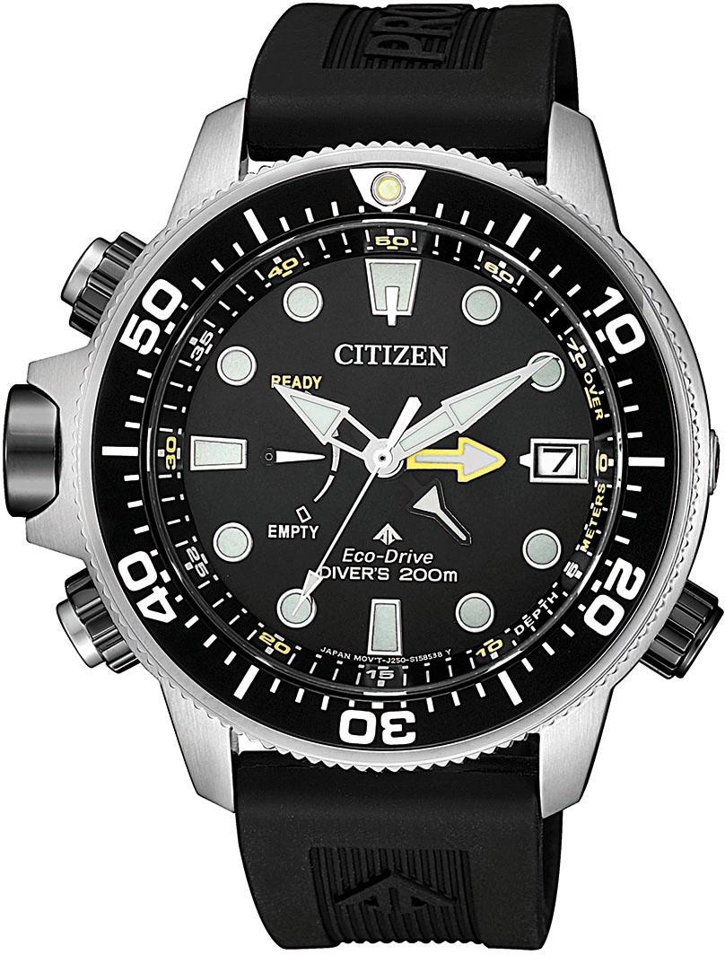 Citizen Taucheruhr »Promaster Eco-Drive Aqualand 200m, BN2036-14E«, (Set, 2 günstig online kaufen