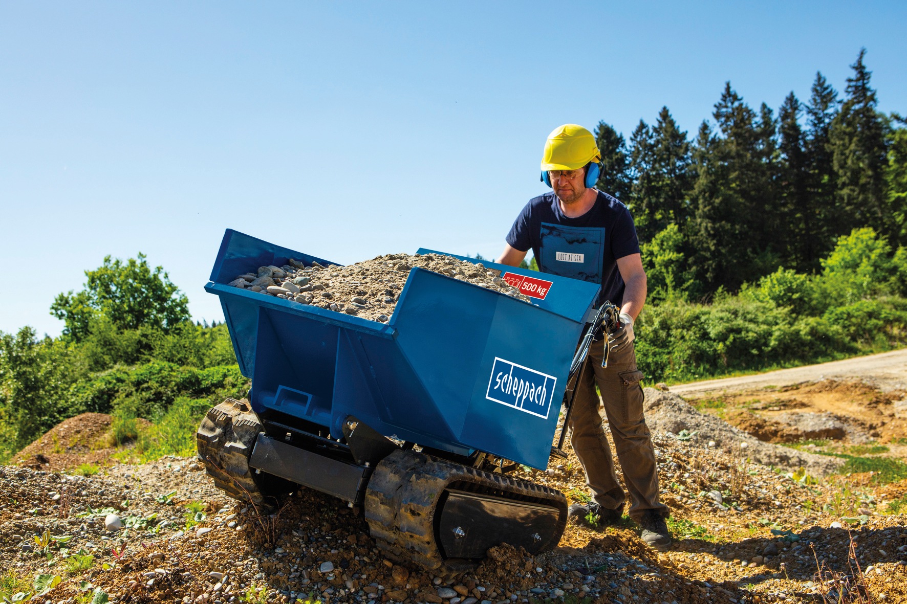 Scheppach Raupendumper »Dumper DP5000«, (1 tlg.)