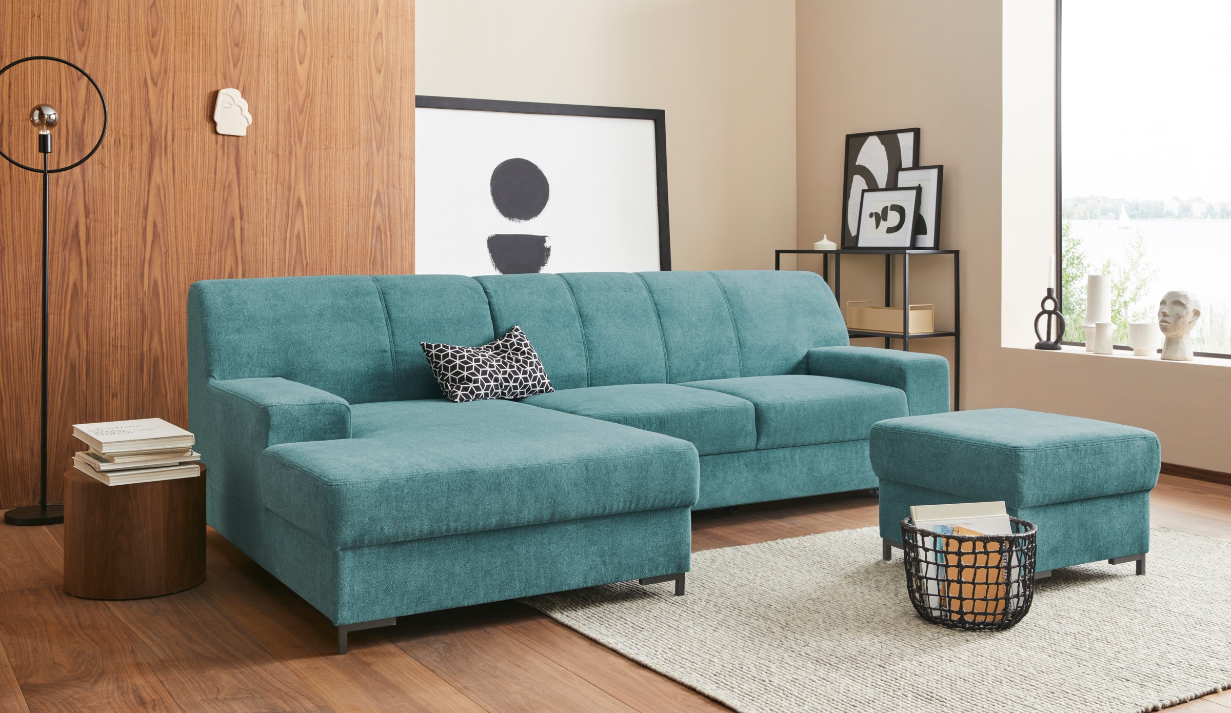 DOMO collection Hocker »Ledas«, in vielen Farben erhältlich