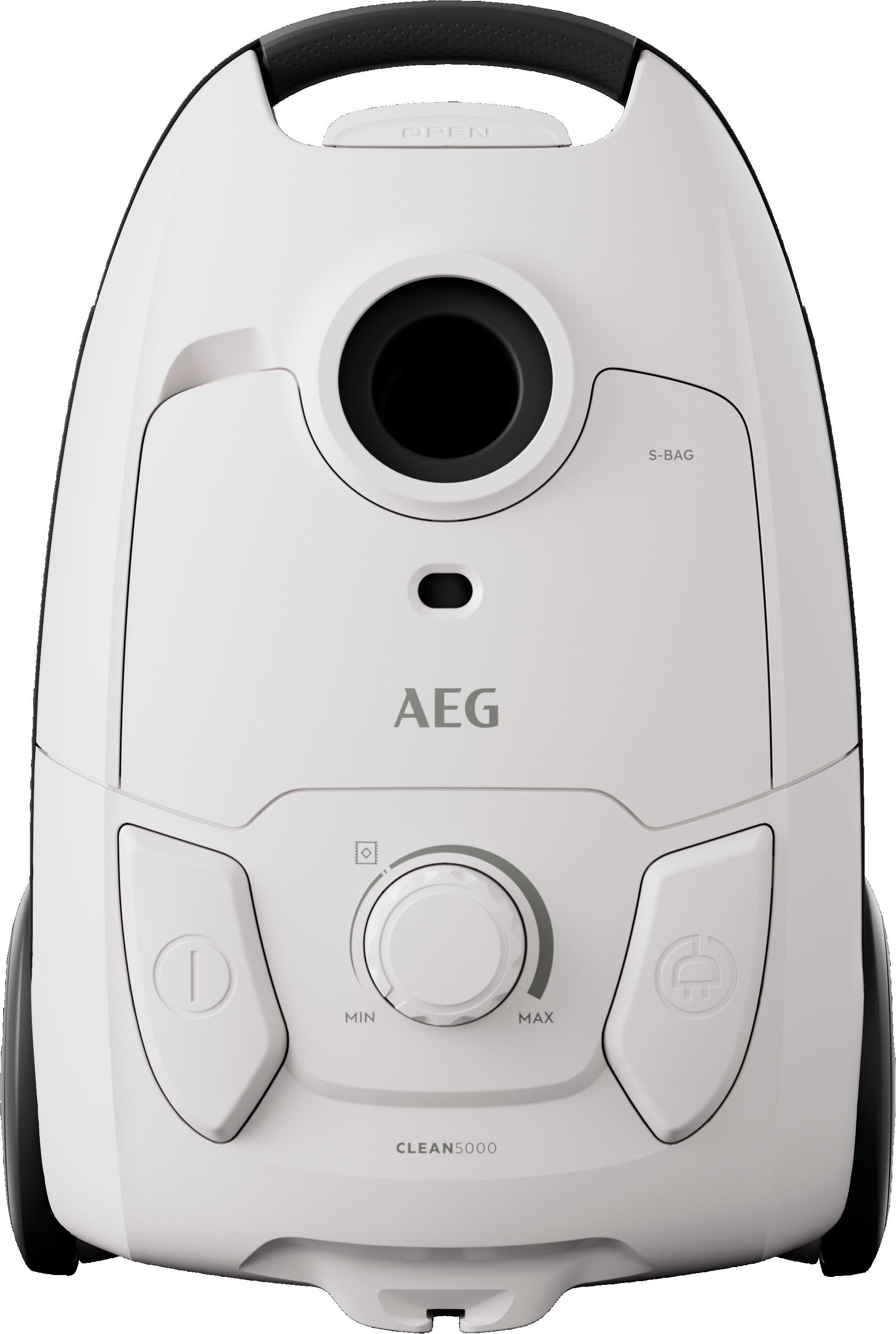 AEG Bodenstaubsauger »CLEAN 5000, hohe Saugleistung, AllFloor-Bodendüse«, 750 W, mit Beutel, AB51C1DB, aus 37 % Recyclingkunststoff, kompakte Größe