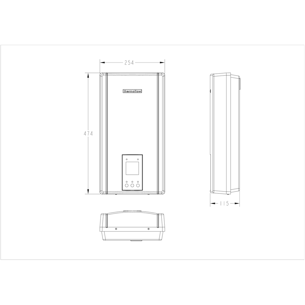 Thermoflow Durchlauferhitzer »Thermoflow Elex 18 / 21 / 24«