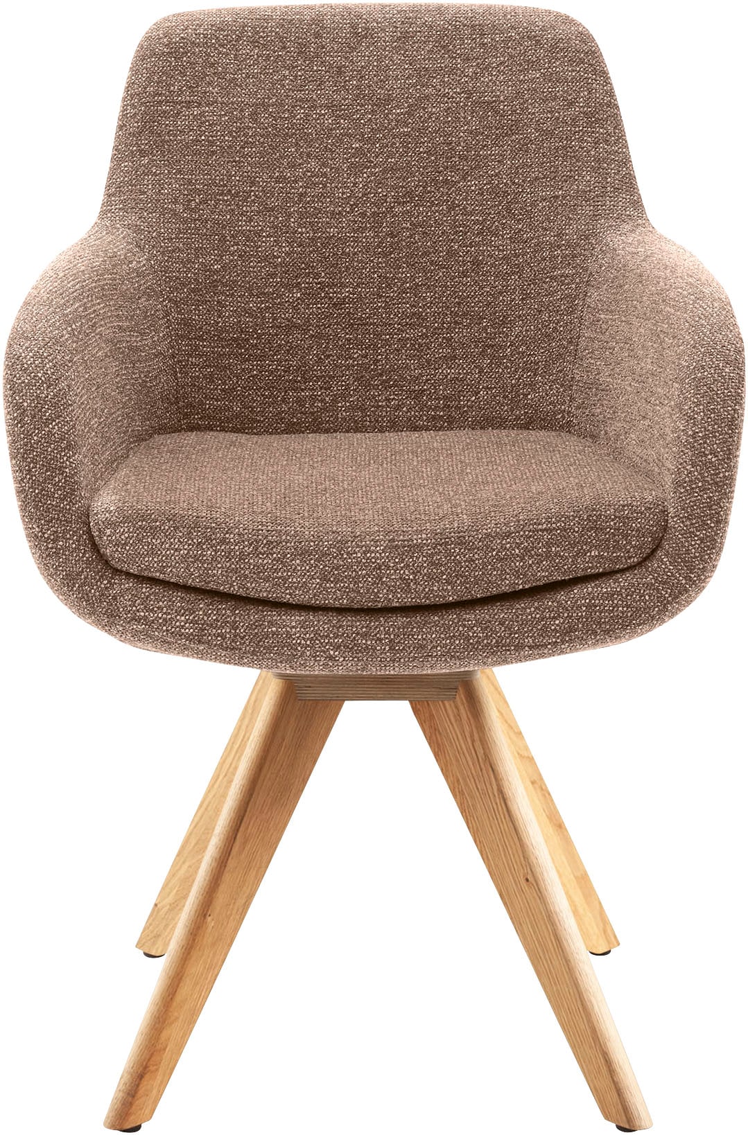Musterring Esszimmerstuhl »Tavia«, (Set), 2 St., Chenille, Stativgestell Ei günstig online kaufen