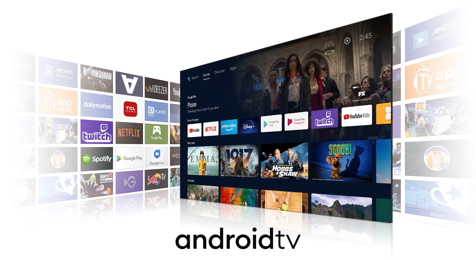 TCL LED-Fernseher »40S6203X1«, Full HD, Android TV-Smart-TV